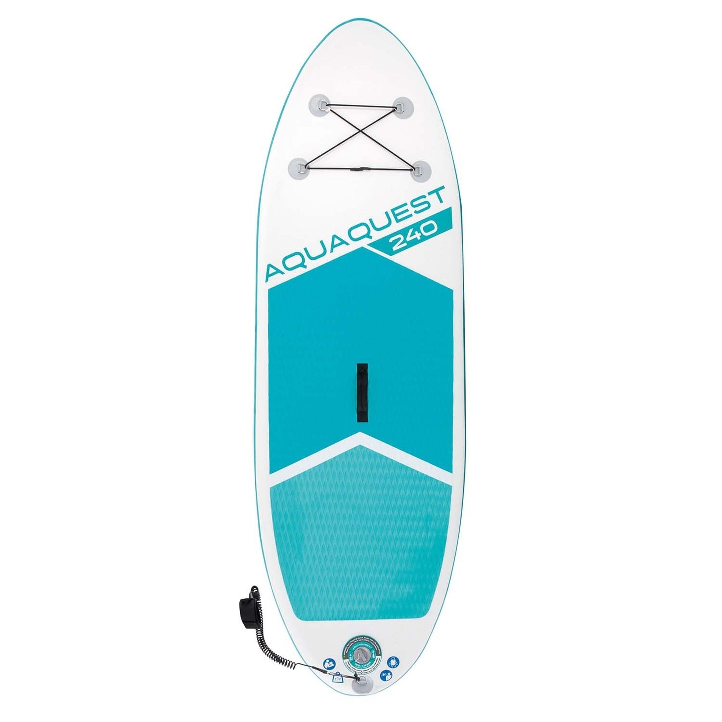 Inflatable Youth Paddle Board 244x76x13 cm