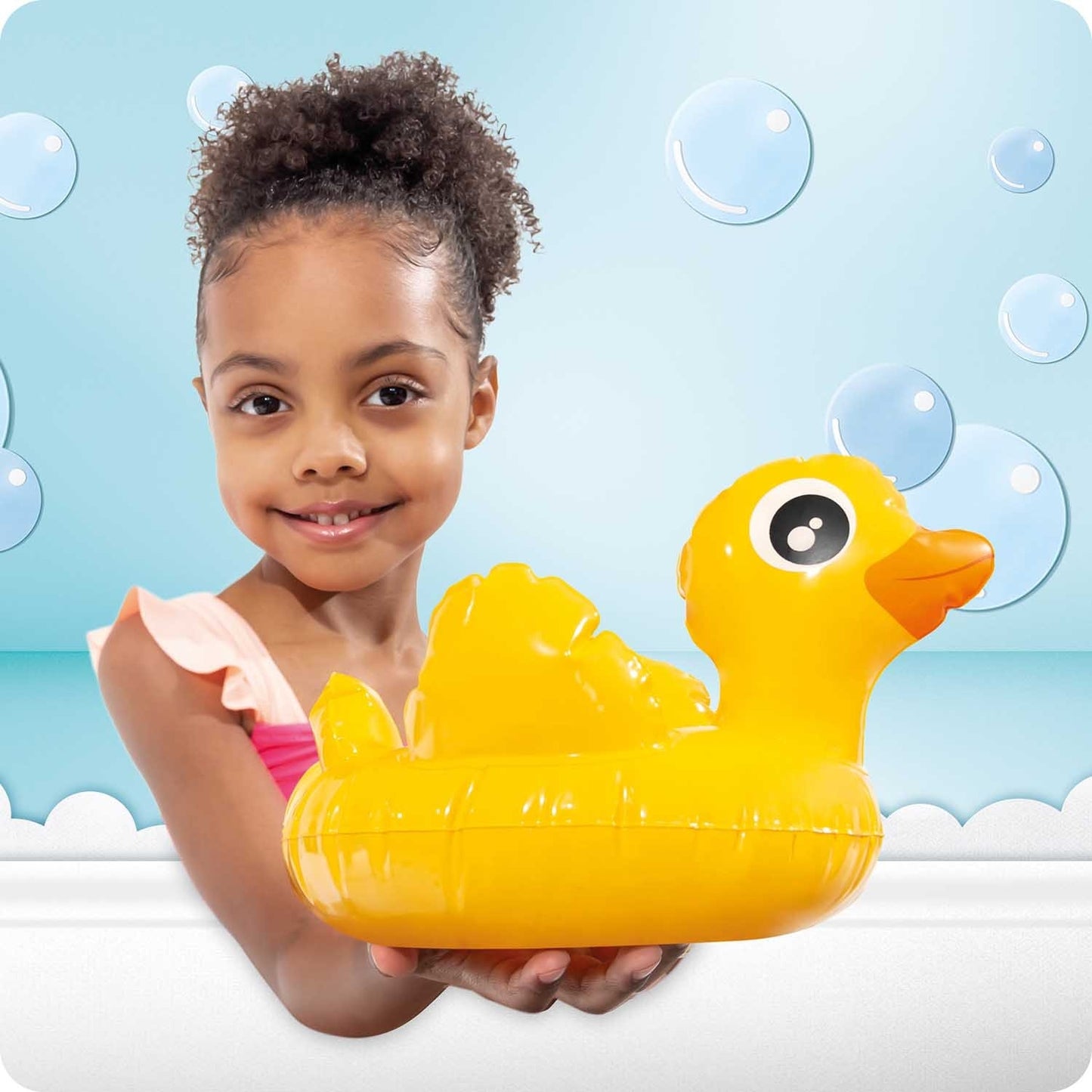 Inflatable bath toy Duck INTEX 58590