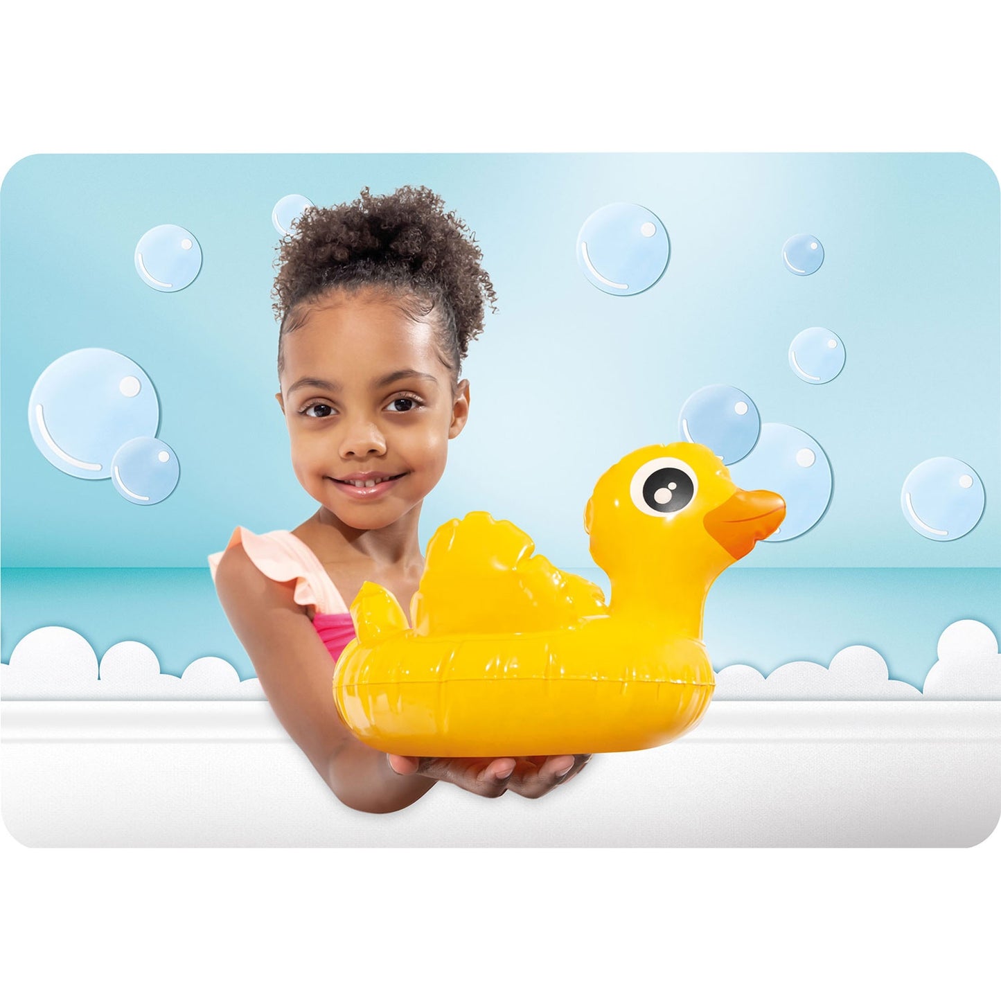 Inflatable bath toy Duck INTEX 59590