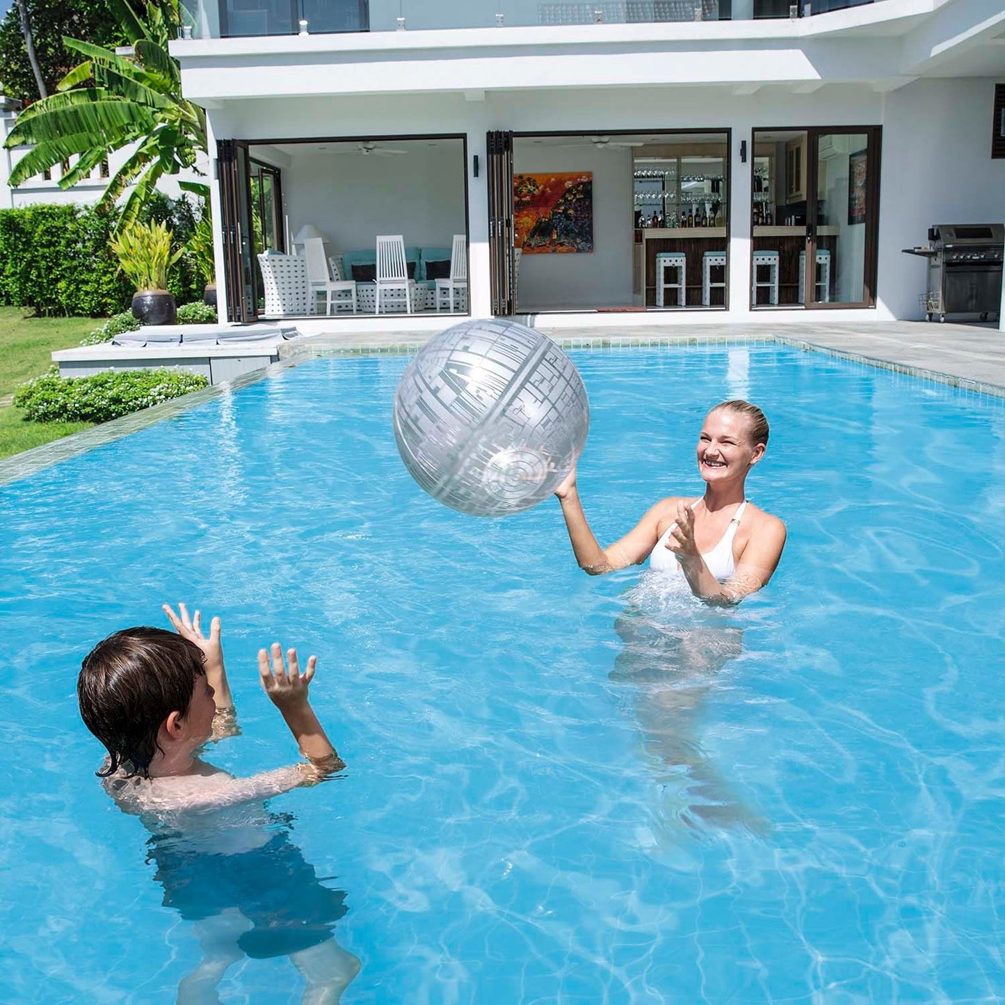 Inflatable beach ball Star Wars Death Star 61cm Bestway 91205