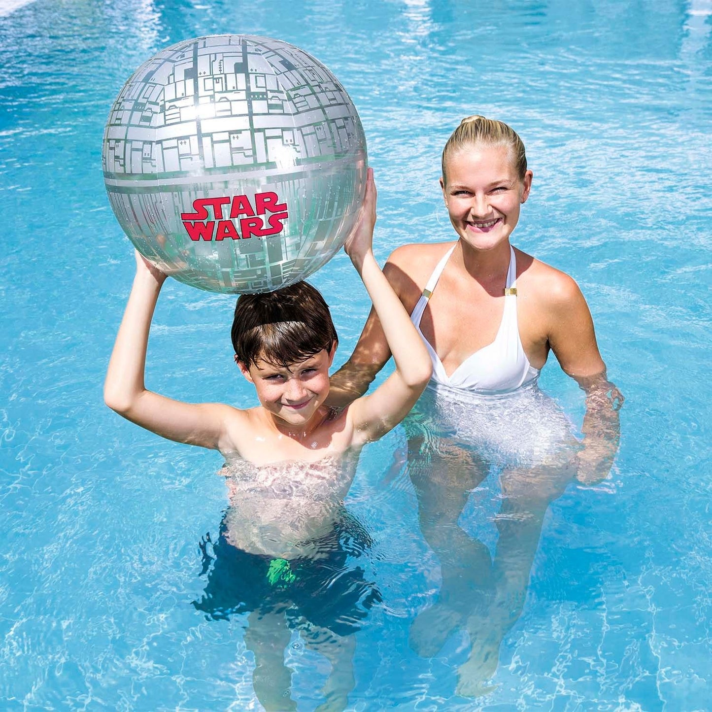 Inflatable beach ball Star Wars Death Star 61cm Bestway 91205