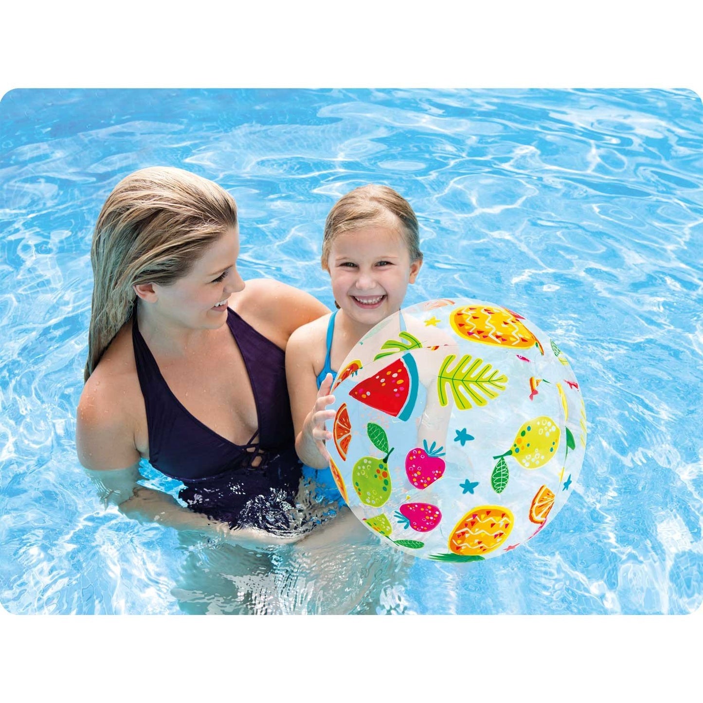 Inflatable beach ball fruit 51 cm INTEX 59040