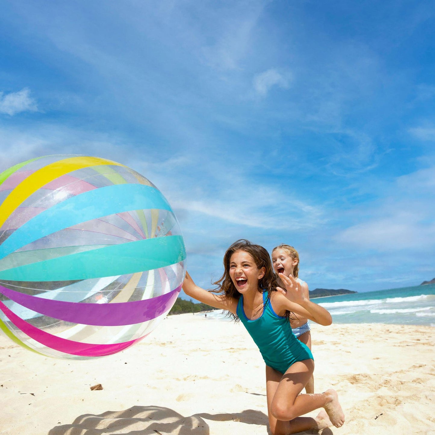 Inflatable beach ball large Jumbo 107cm INTEX 59065