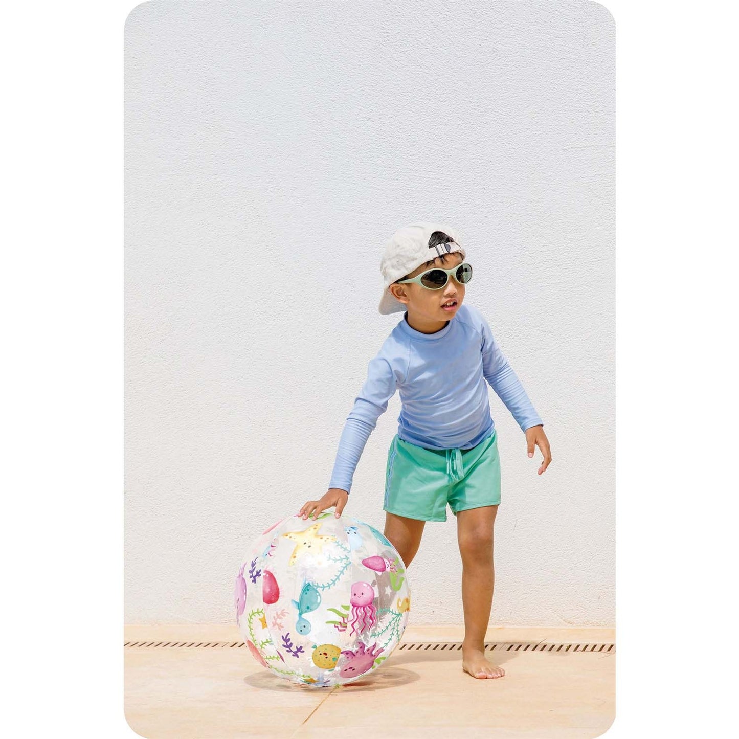 Inflatable beach ball underwater world 51 cm INTEX 59040