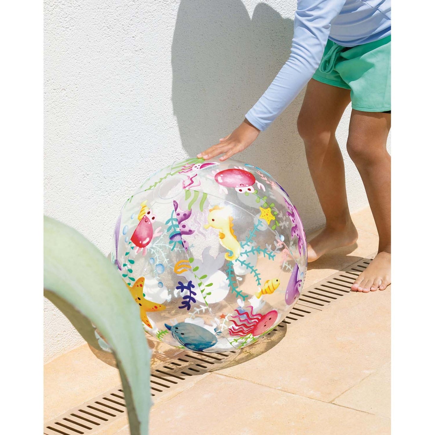 Inflatable beach ball underwater world 51 cm INTEX 59040