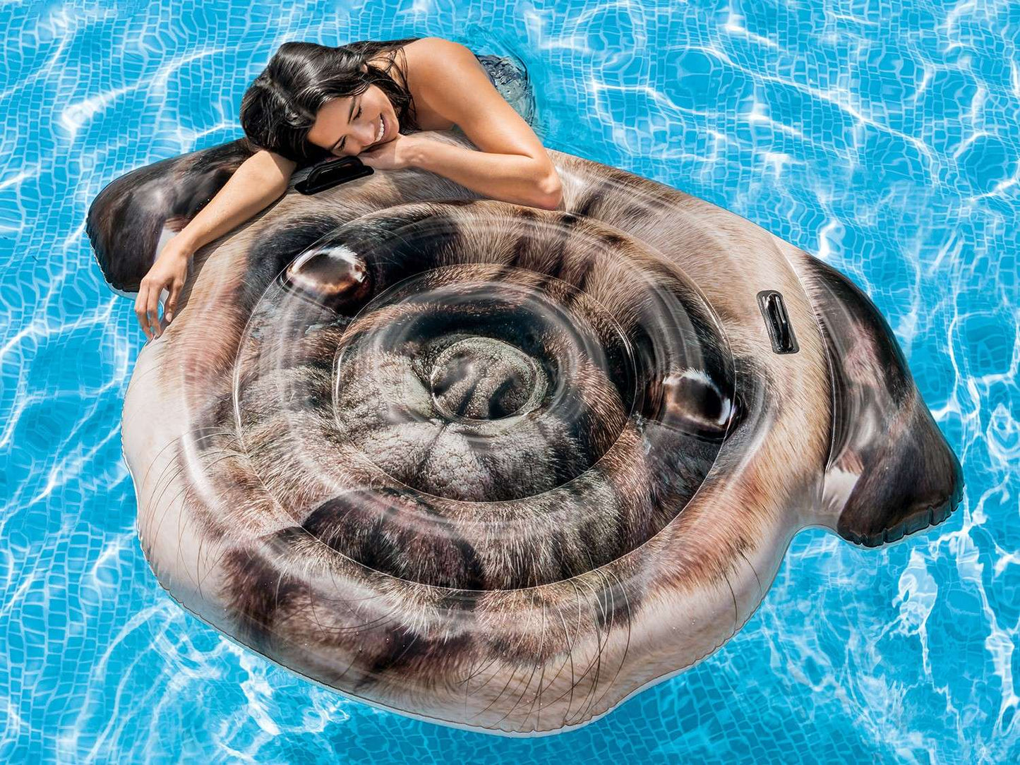 Inflatable beach mattress Dog 173 x 130 cm INTEX 58785