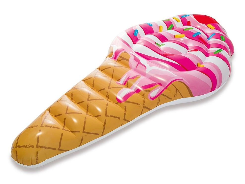 Inflatable beach mattress Ice Cone 224 x 107 cm INTEX 58762