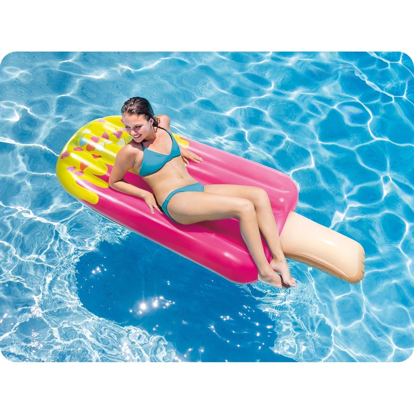 Inflatable beach mattress Ice on a stick 191 x 76 cm INTEX 58766