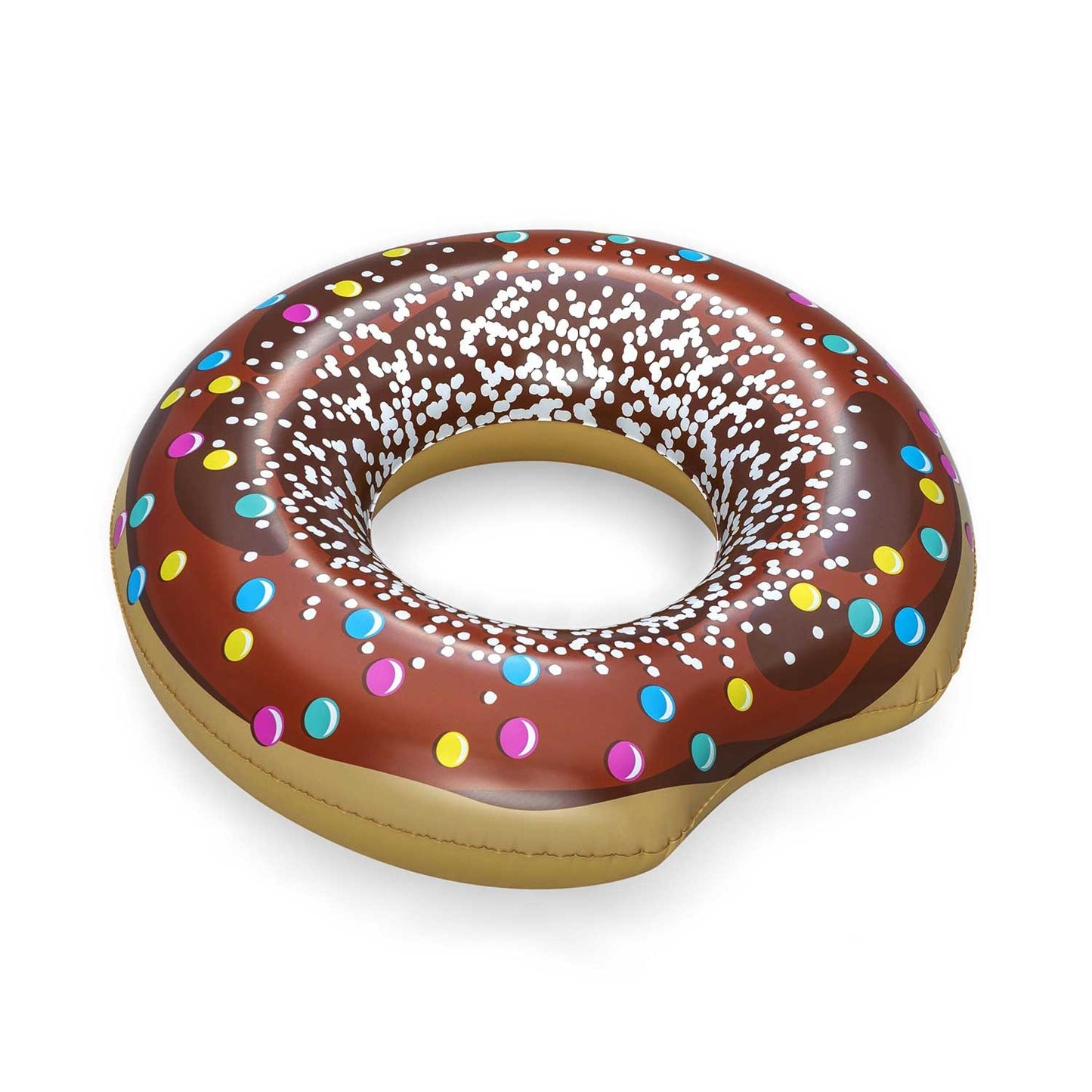 Inflatable beach ring for swimming brown Donut 107cm BESTWAY