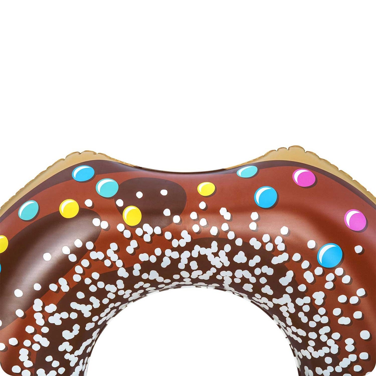 Inflatable beach ring for swimming brown Donut 107cm BESTWAY