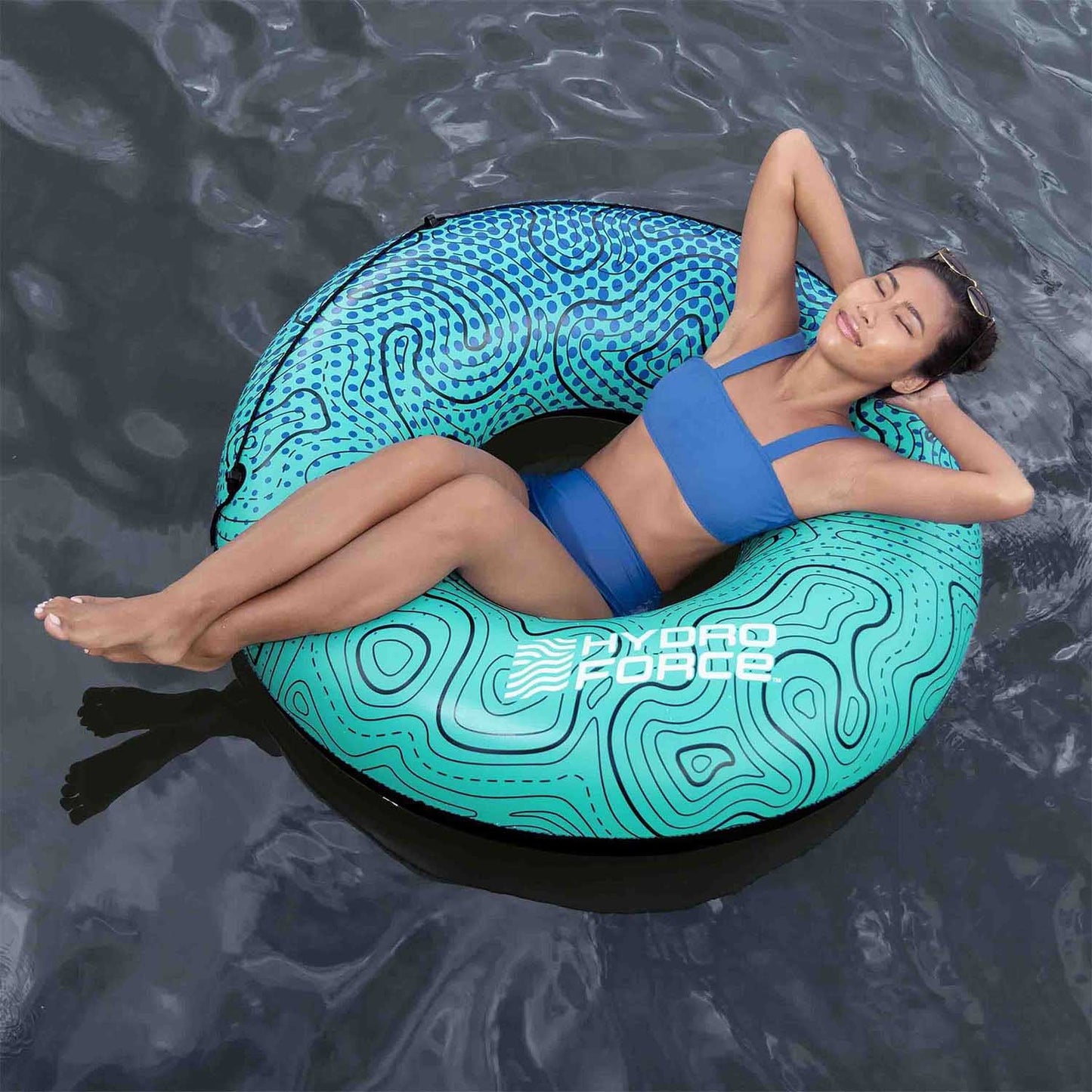Inflatable beach ring for swimming water 106cm BESTWAY