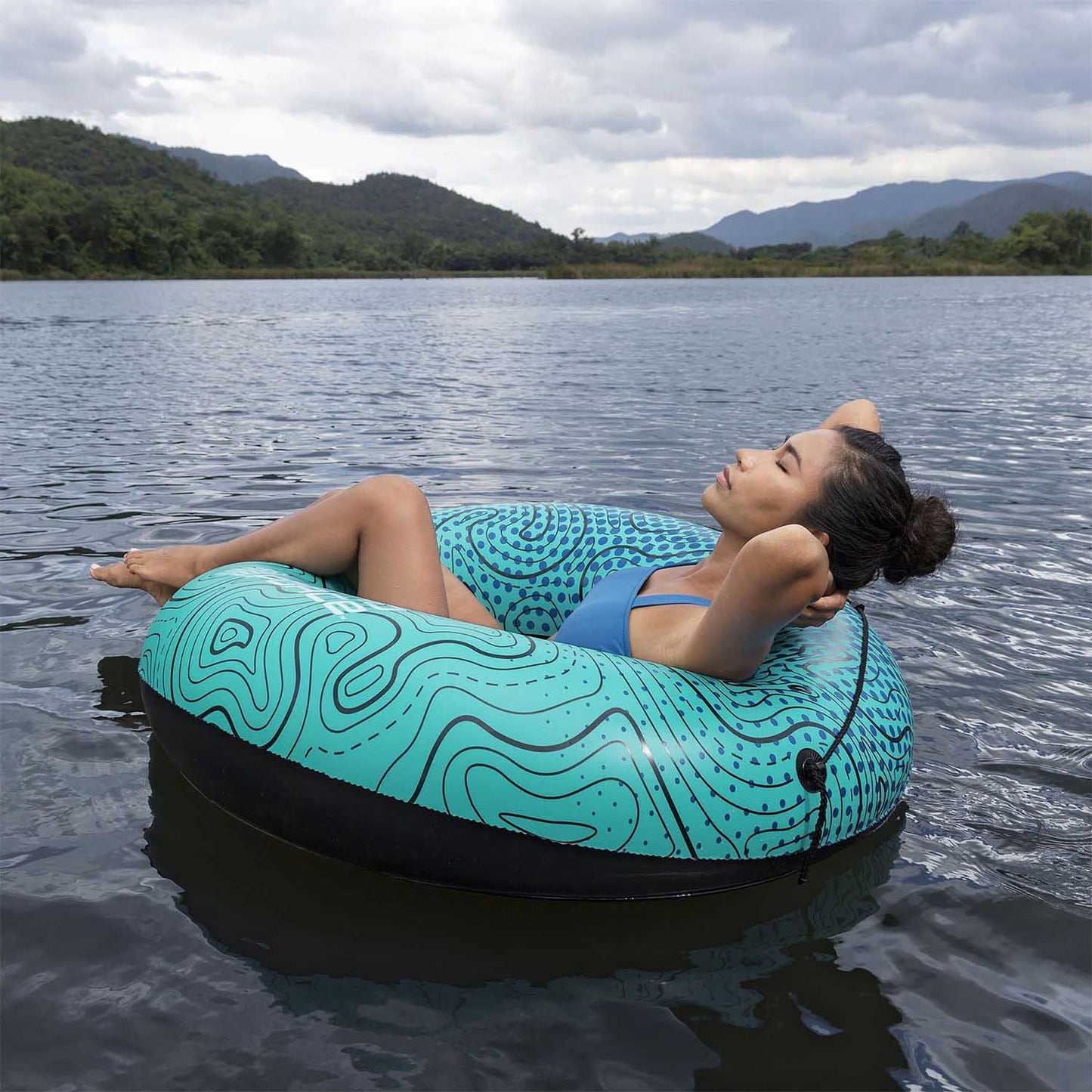 Inflatable beach ring for swimming water 106cm BESTWAY