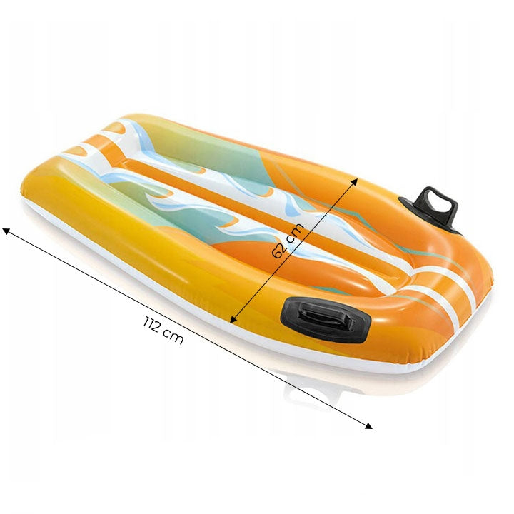 Inflatable board with handles for children INTEX