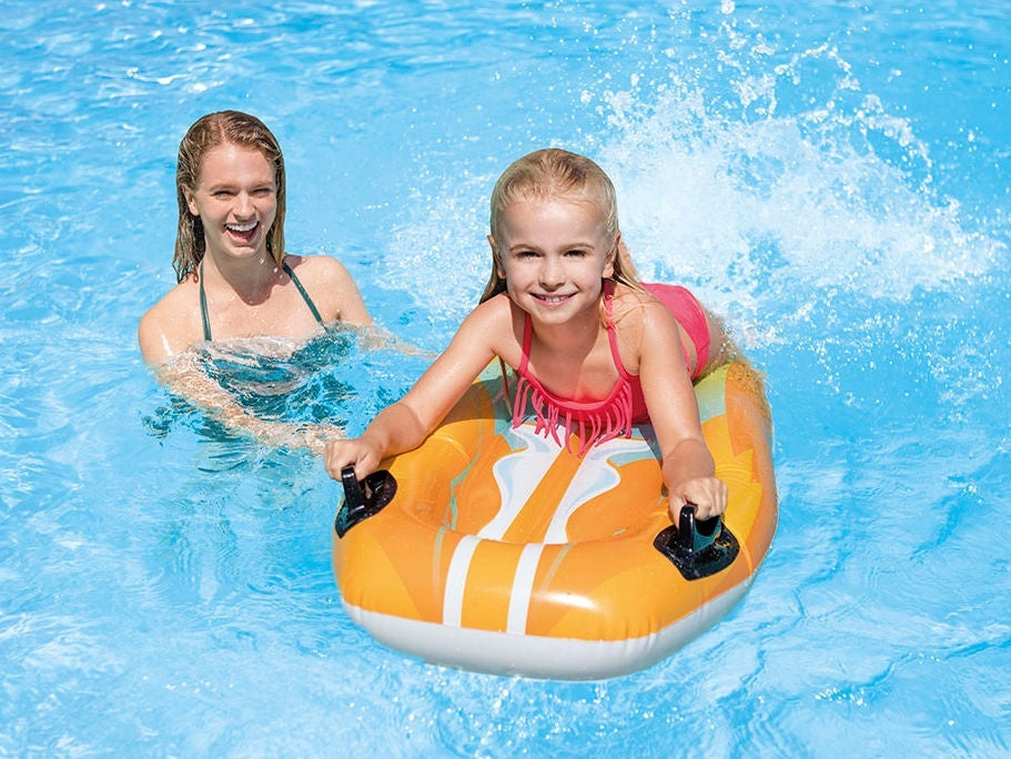 Inflatable board with handles for children INTEX