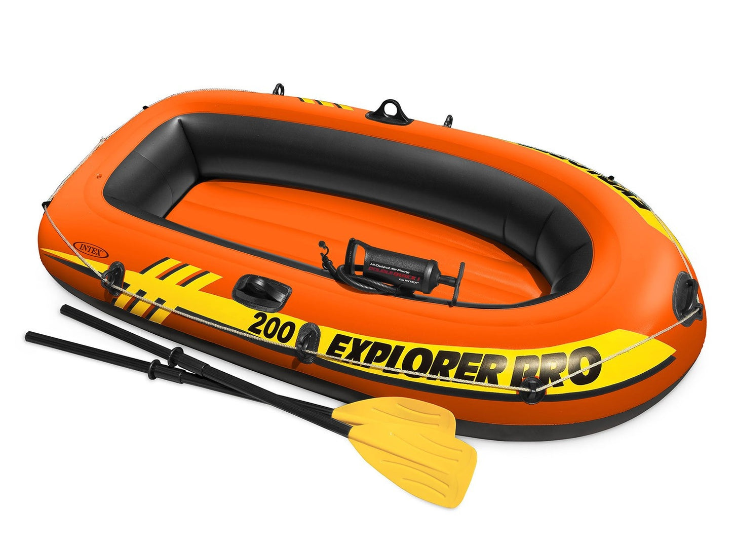 Inflatable boat Explorer PRO 200 Set 196 x 102 x 33 cm oars + pump INTEX 58357