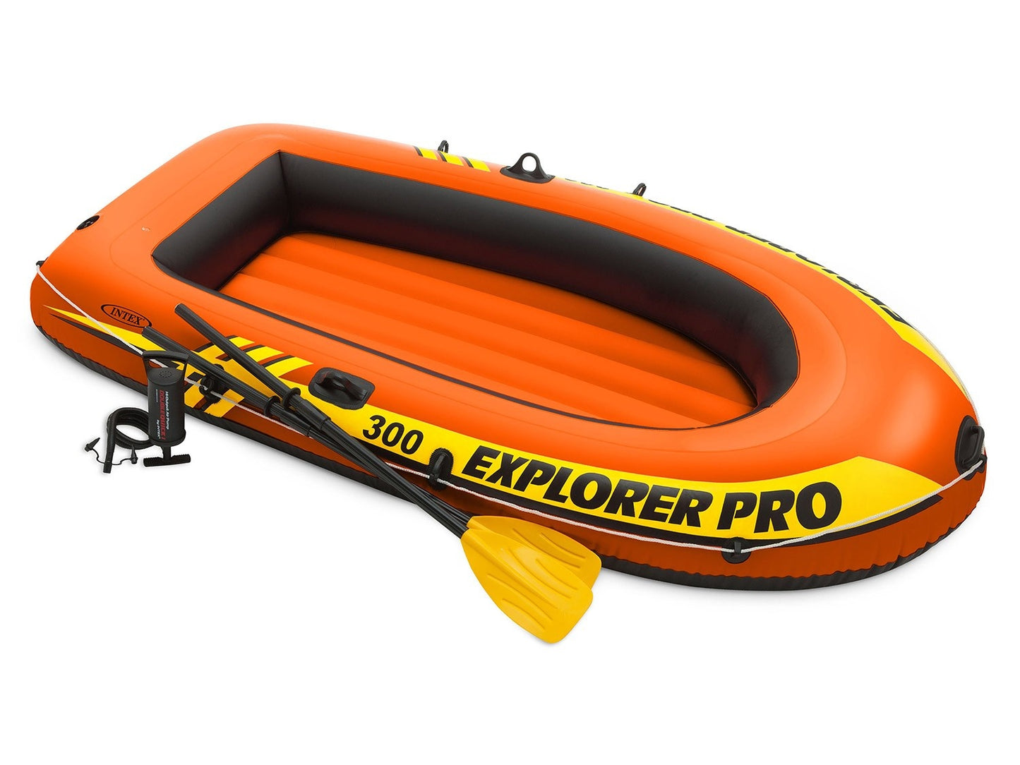 Inflatable boat Explorer PRO 300 Set 244 x 117 x 36 cm oars + pump INTEX 58358