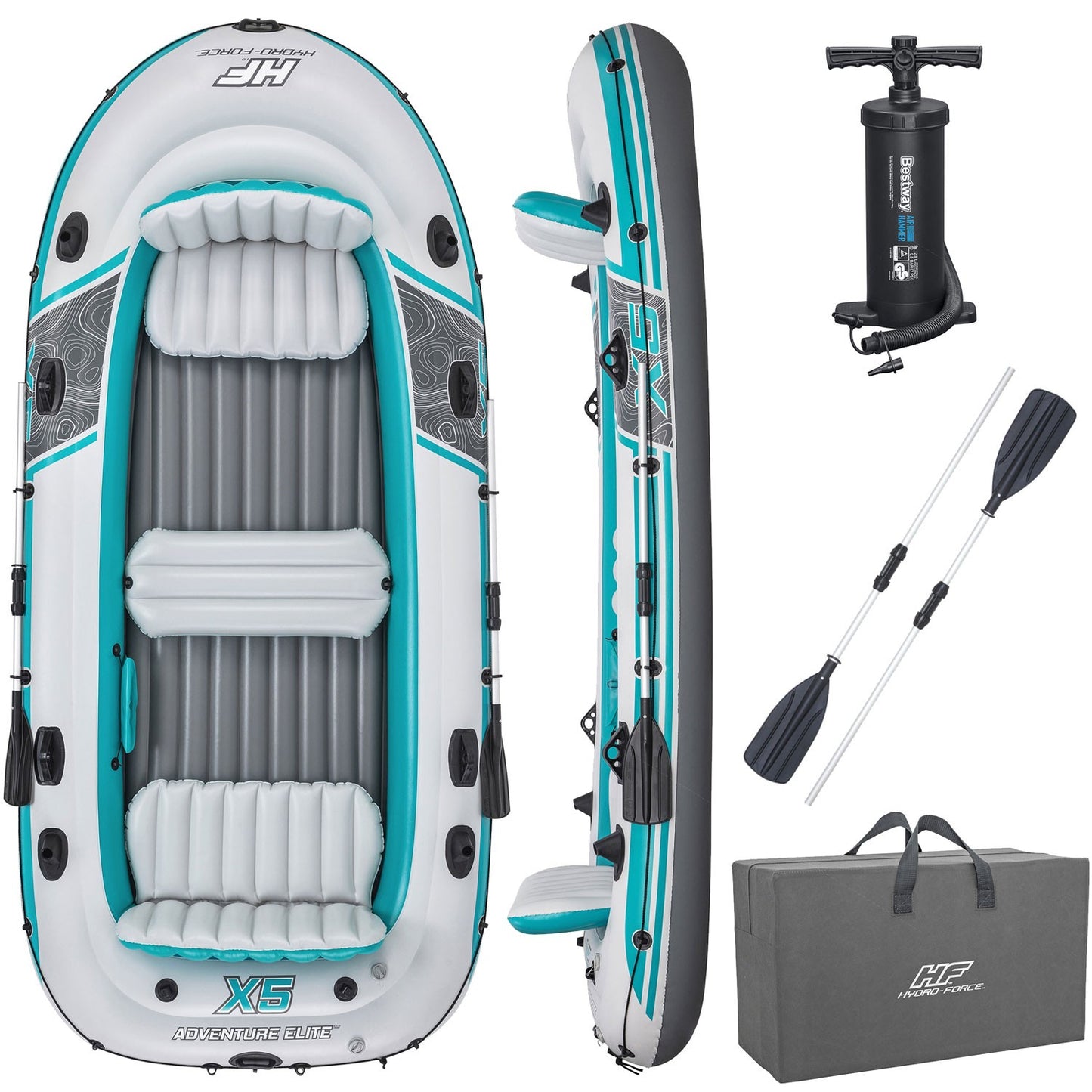Inflatable boat Hydro-Force Adventure Elite X5 Bestway 65159