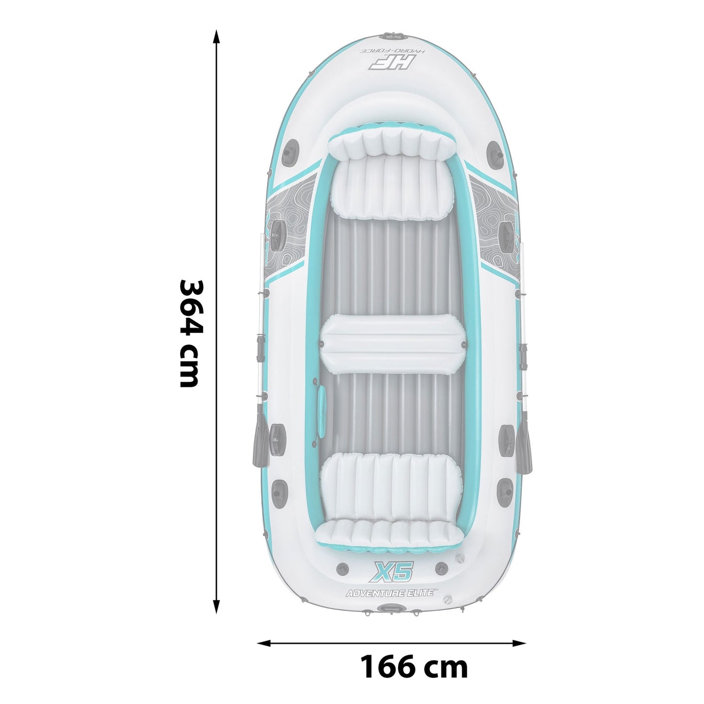 Inflatable boat Hydro-Force Adventure Elite X5 Bestway 65159