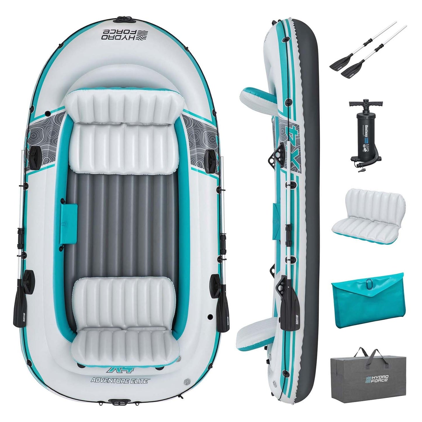 Inflatable boat Hydro-Force Adventure X4 Bestway 65158