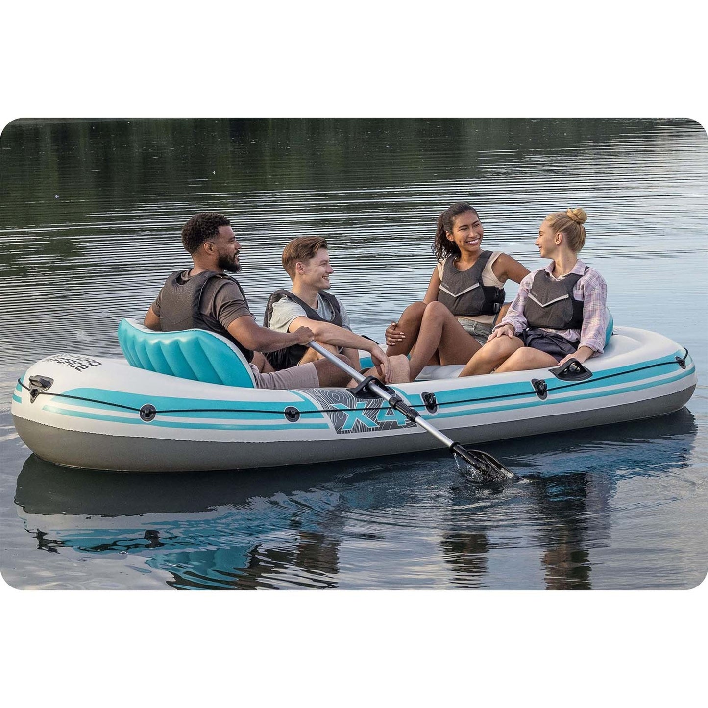Inflatable boat Hydro-Force Adventure X4 Bestway 65158