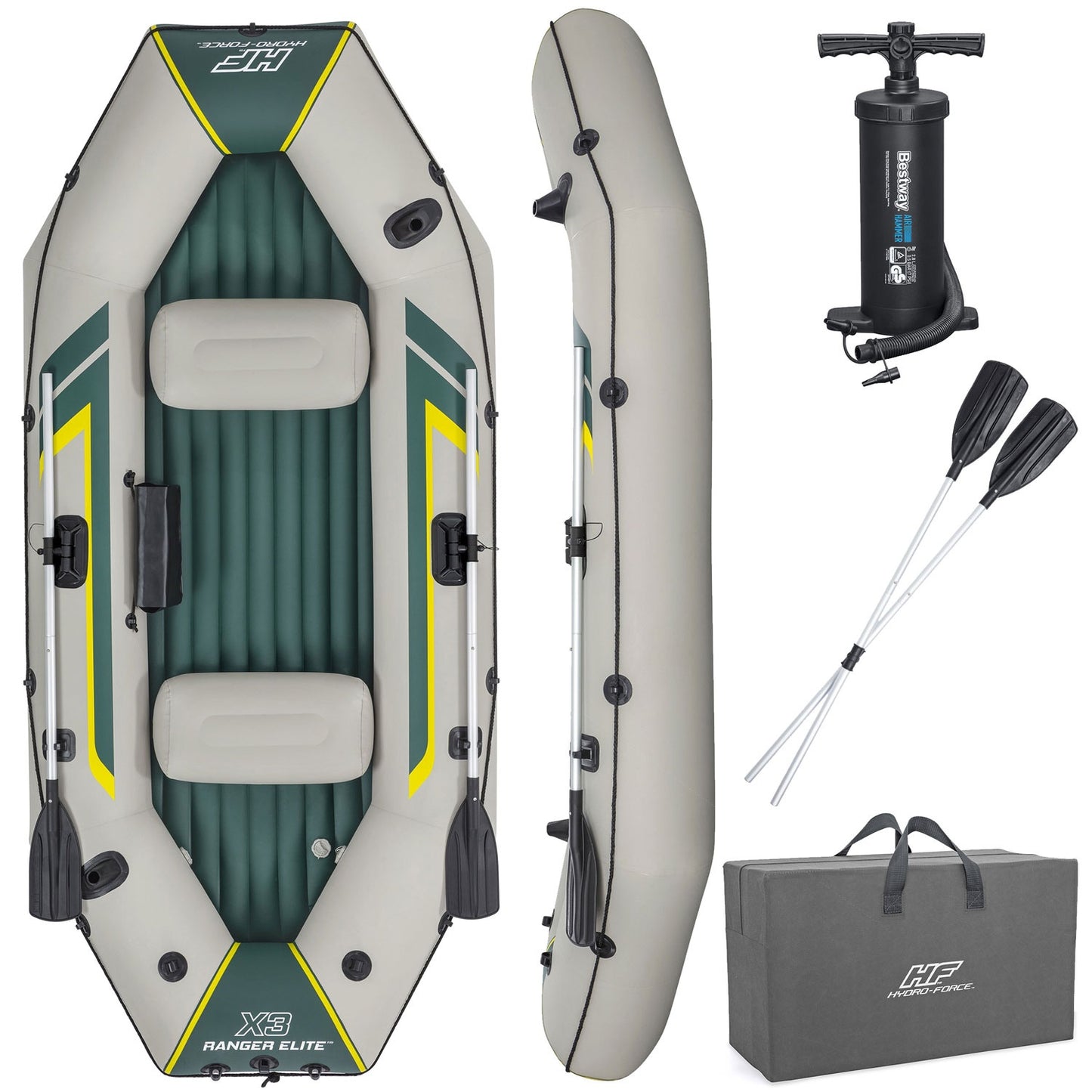 Inflatable boat Hydro-Force Ranger Elite X3 Bestway 65160