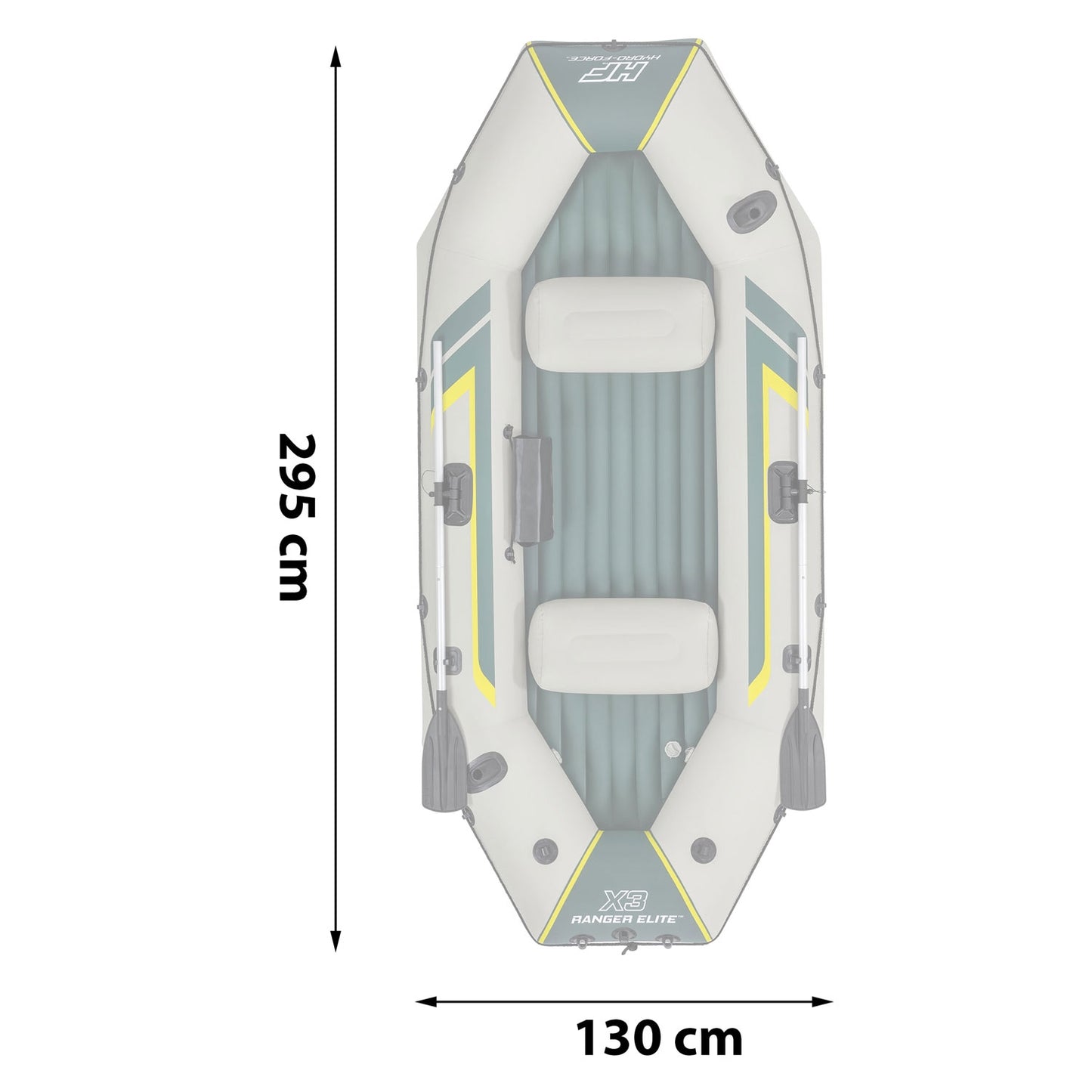 Inflatable boat Hydro-Force Ranger Elite X3 Bestway 65160