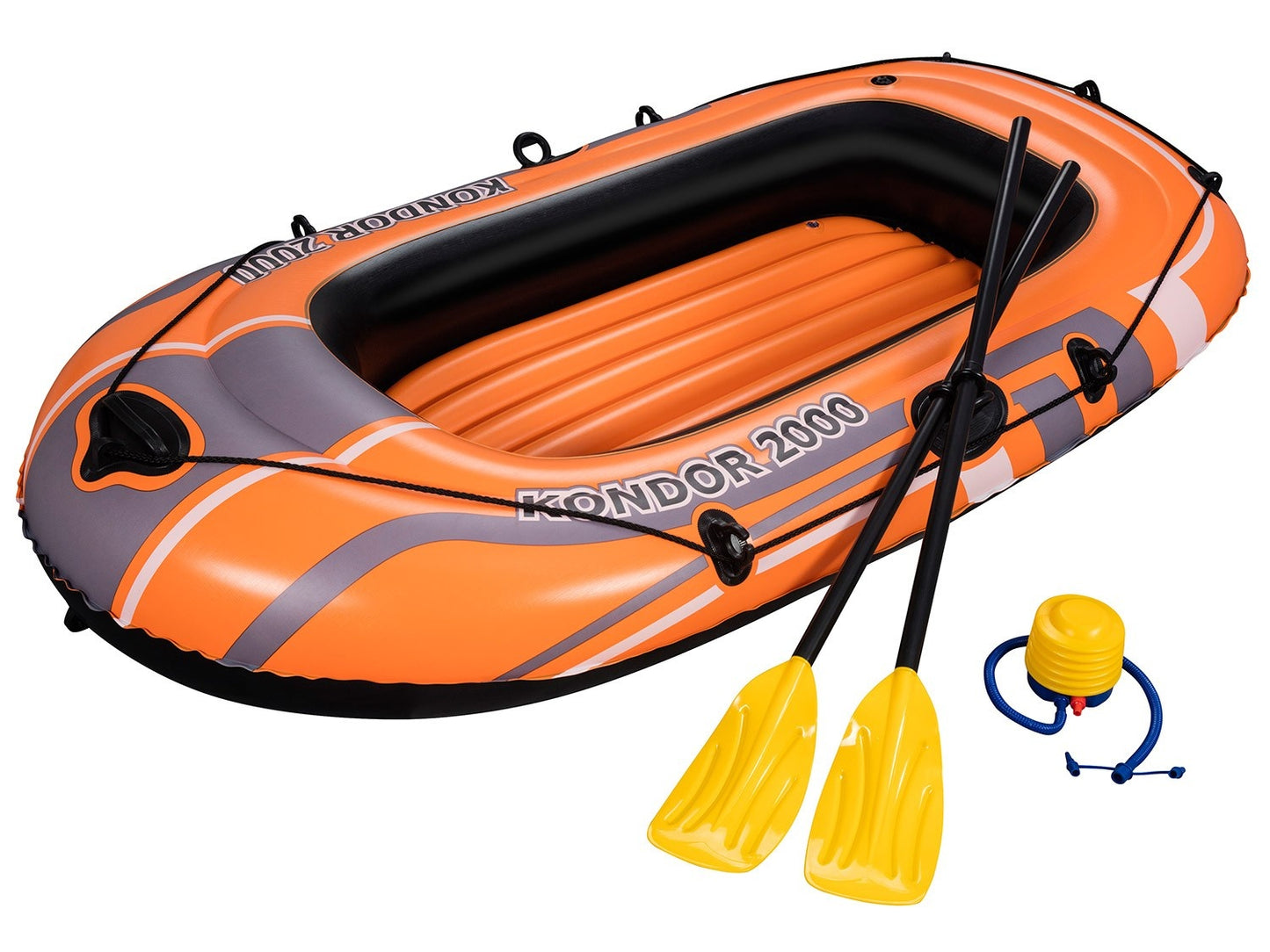 Inflatable boat Hydro-Force Set 188 x 98 cm oars + pump Bestway 61062