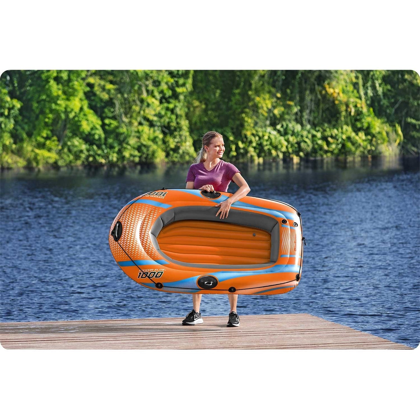 Inflatable boat KONDOR 1000 162 x 96 cm Bestway 61135