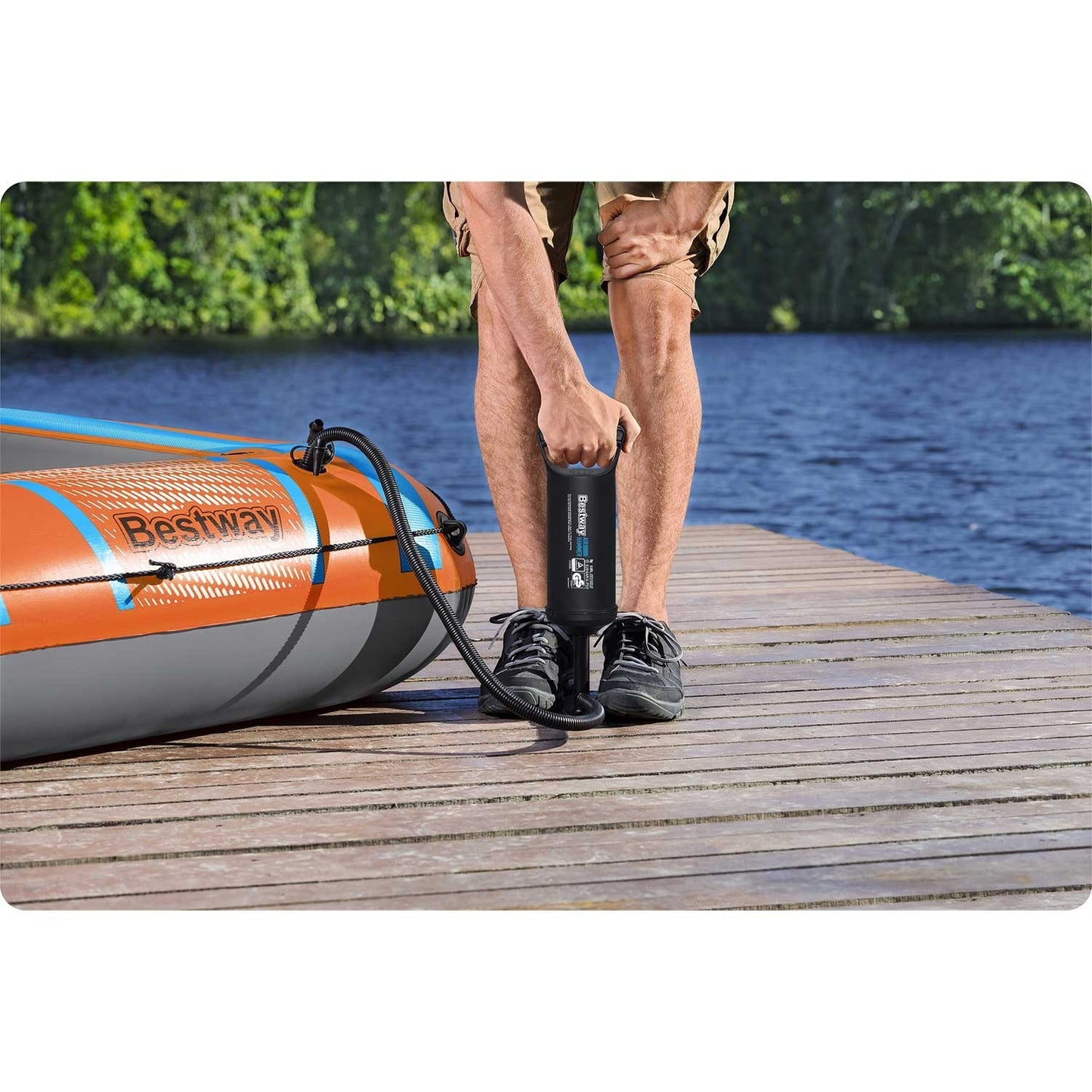 Inflatable boat KONDOR 3000 246 x 122 cm Bestway 61145