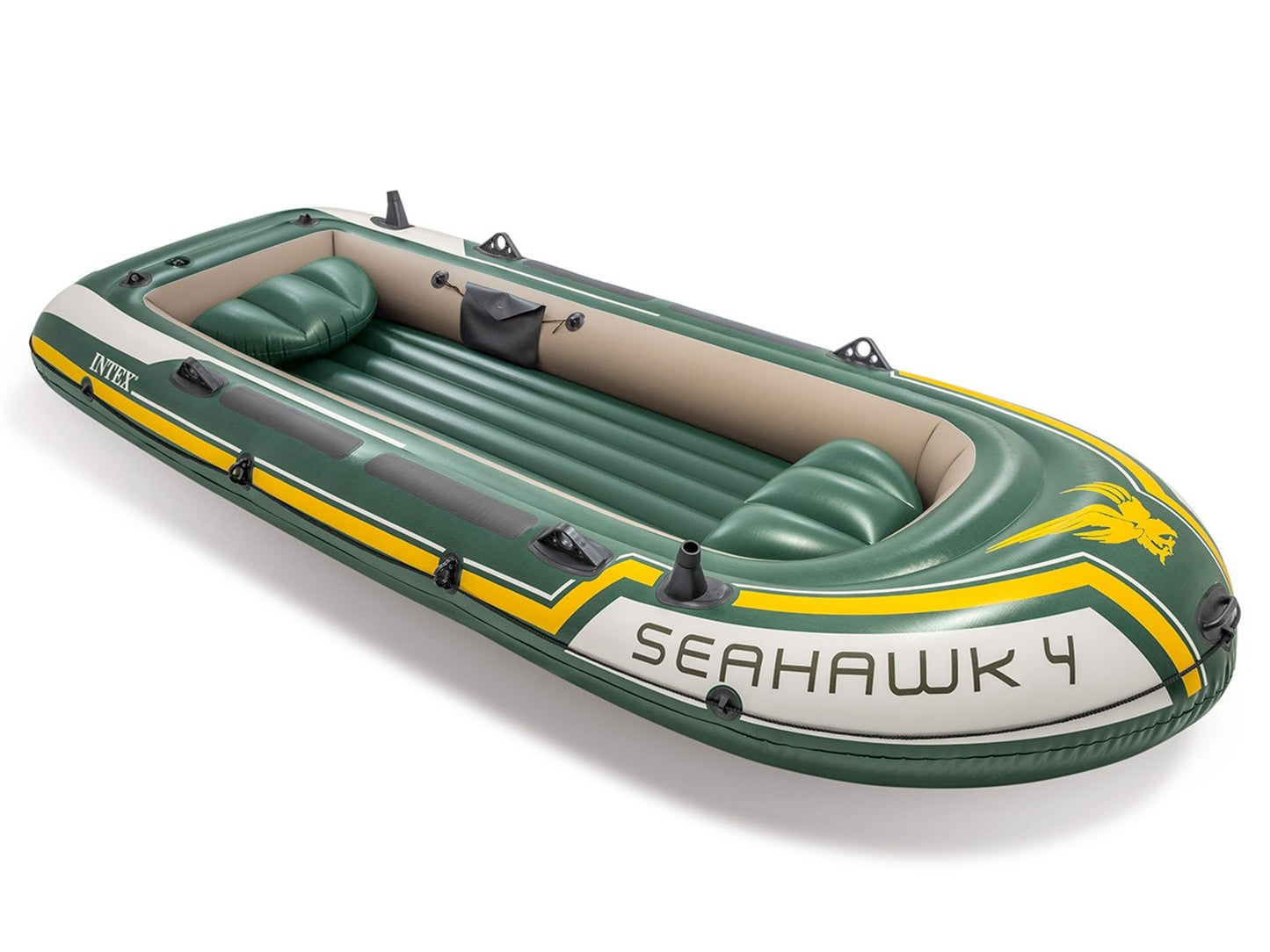 Inflatable boat Seahawk 4 Set 351 x 145 x 48 cm INTEX 68351