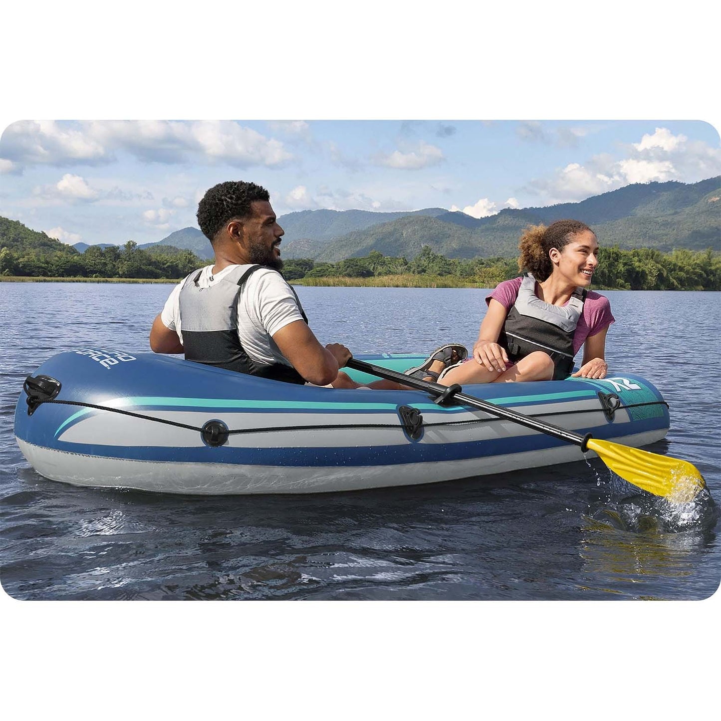 Inflatable boat Trek X2 Raft 232 x 118 cm Bestway 61153
