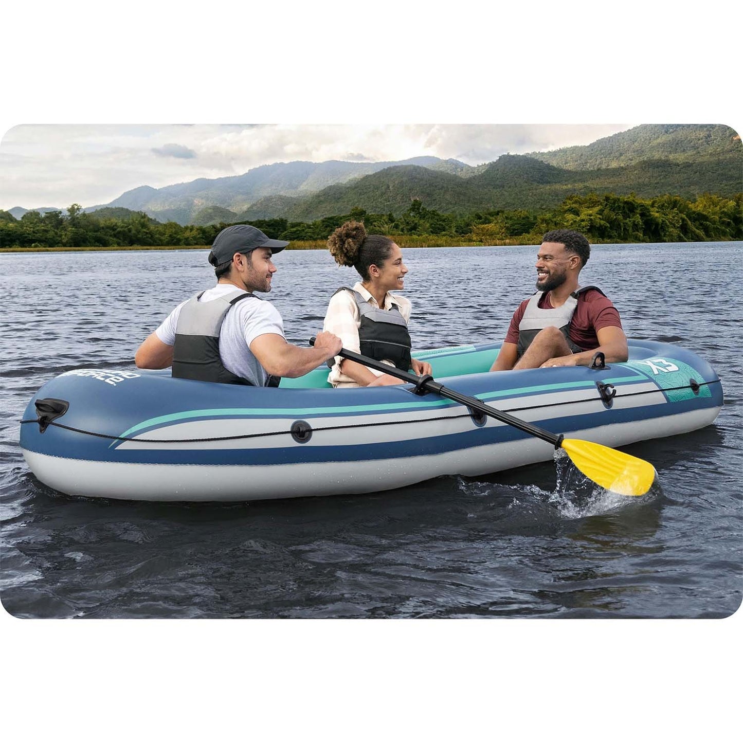 Inflatable boat Trek X3 Raft 294 x 137 cm Bestway 61154