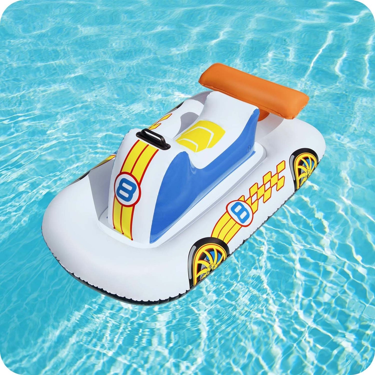 Inflatable boat for children, Bestway 41480 racing car