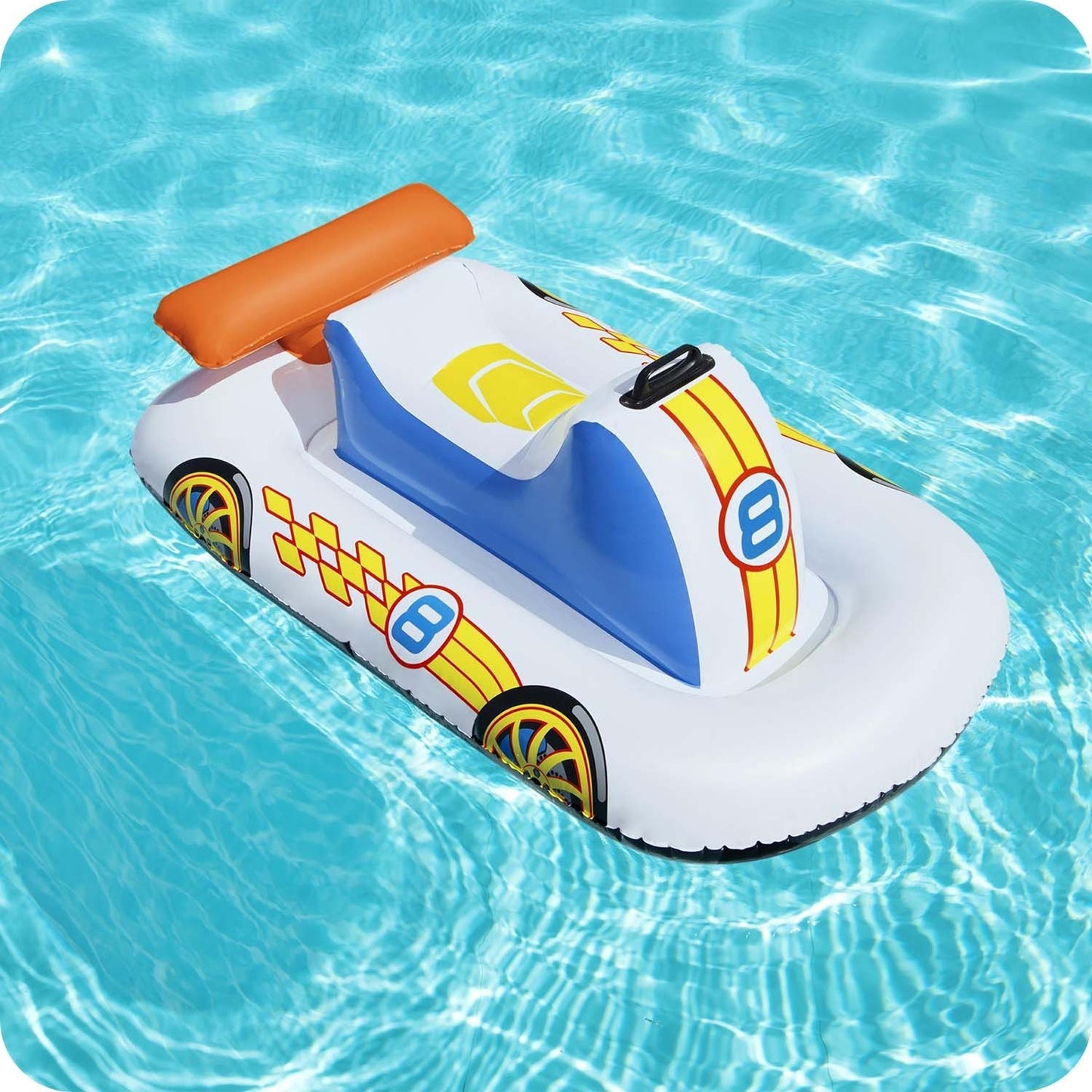 Inflatable boat for children, Bestway 41480 racing car