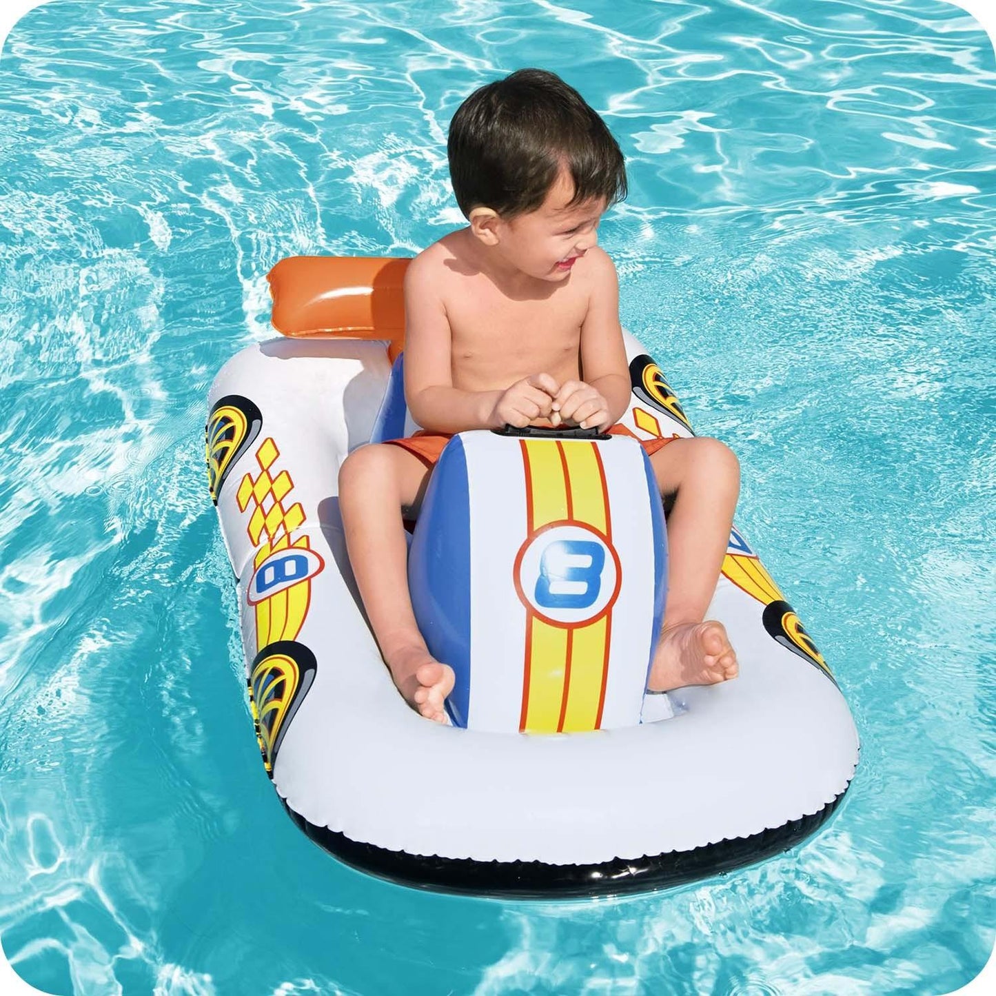 Inflatable boat for children, Bestway 41480 racing car