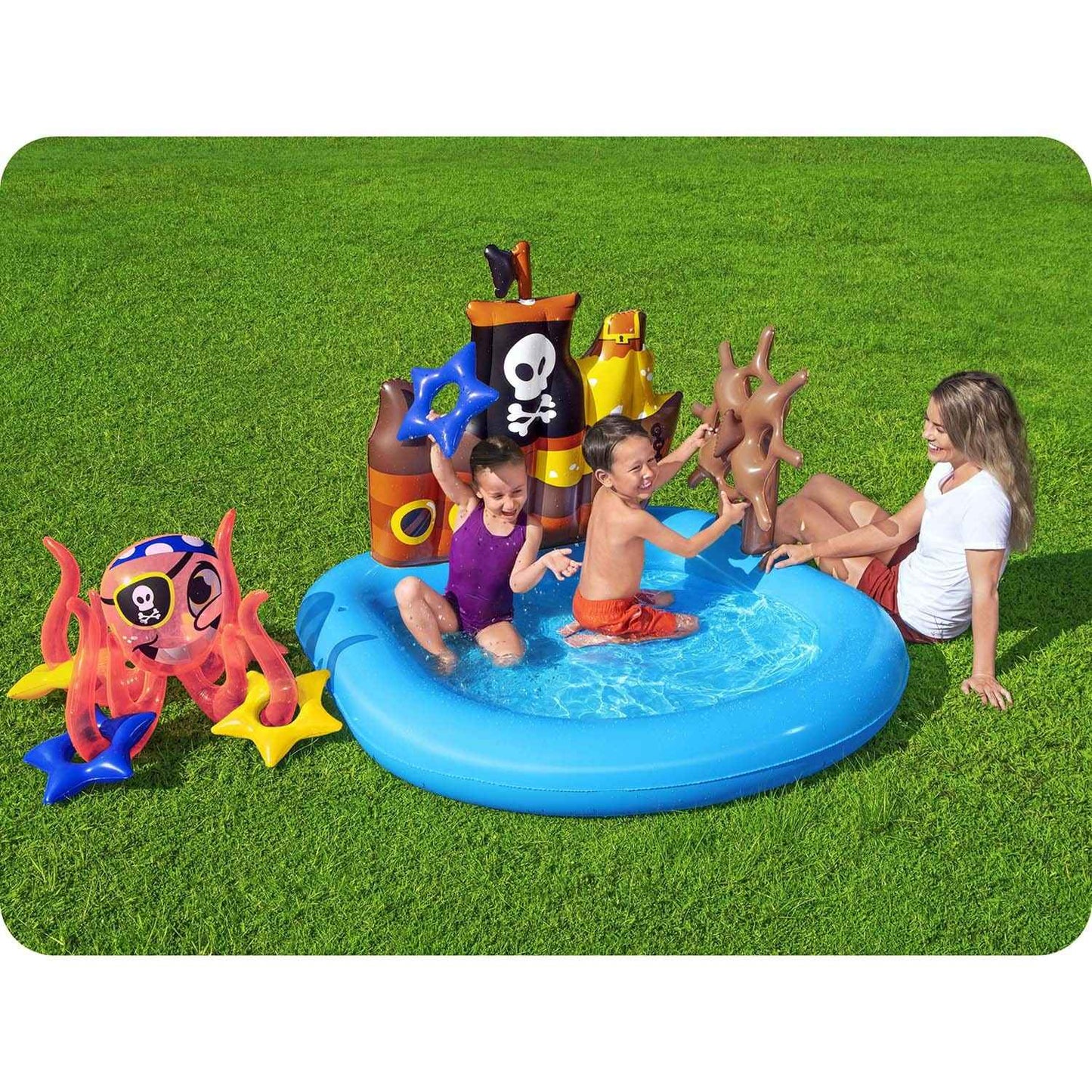 Inflatable boat playground 140 x 130 x 104 cm Bestway 52211
