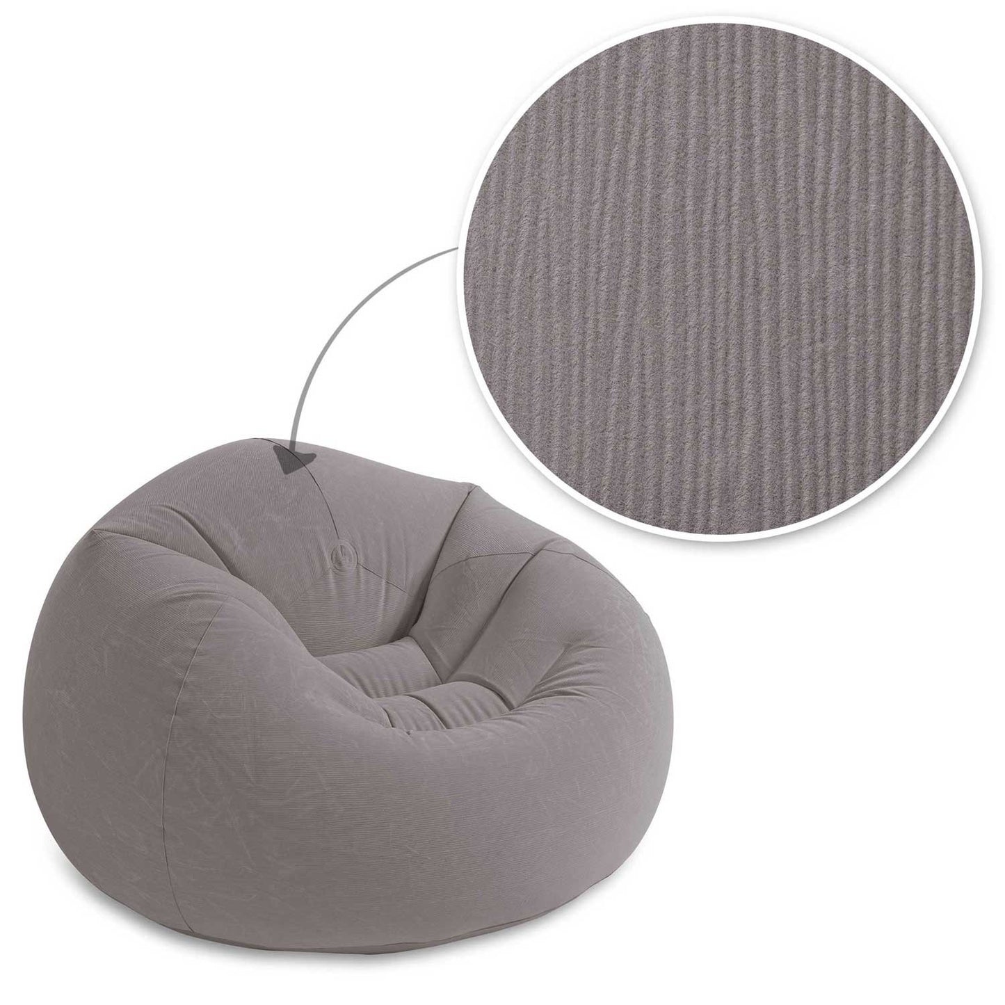 Inflatable chair, inflatable pouffe INTEX 68579