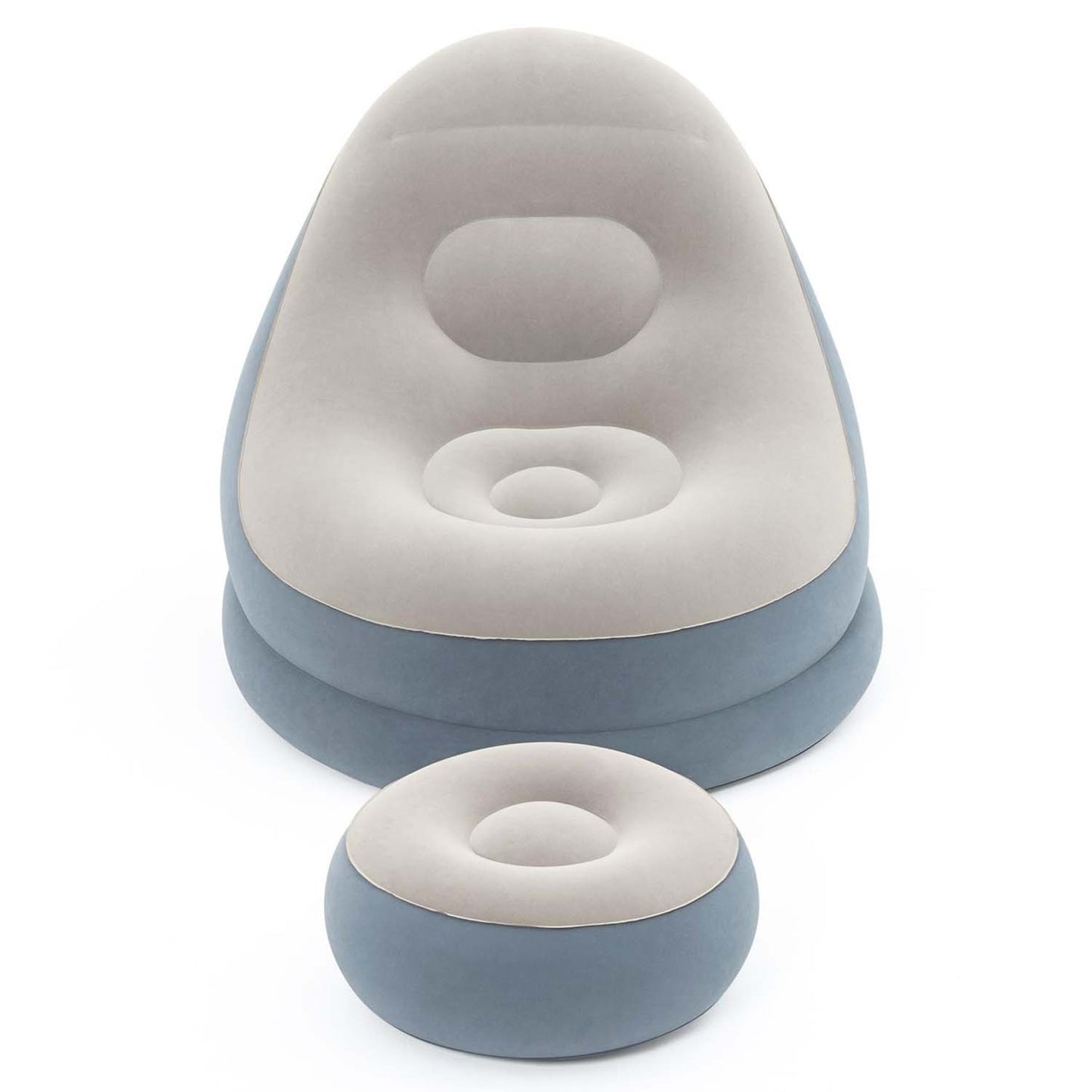 Inflatable chair with footrest 122 x 94 x 81 cm Bestway 75053 red