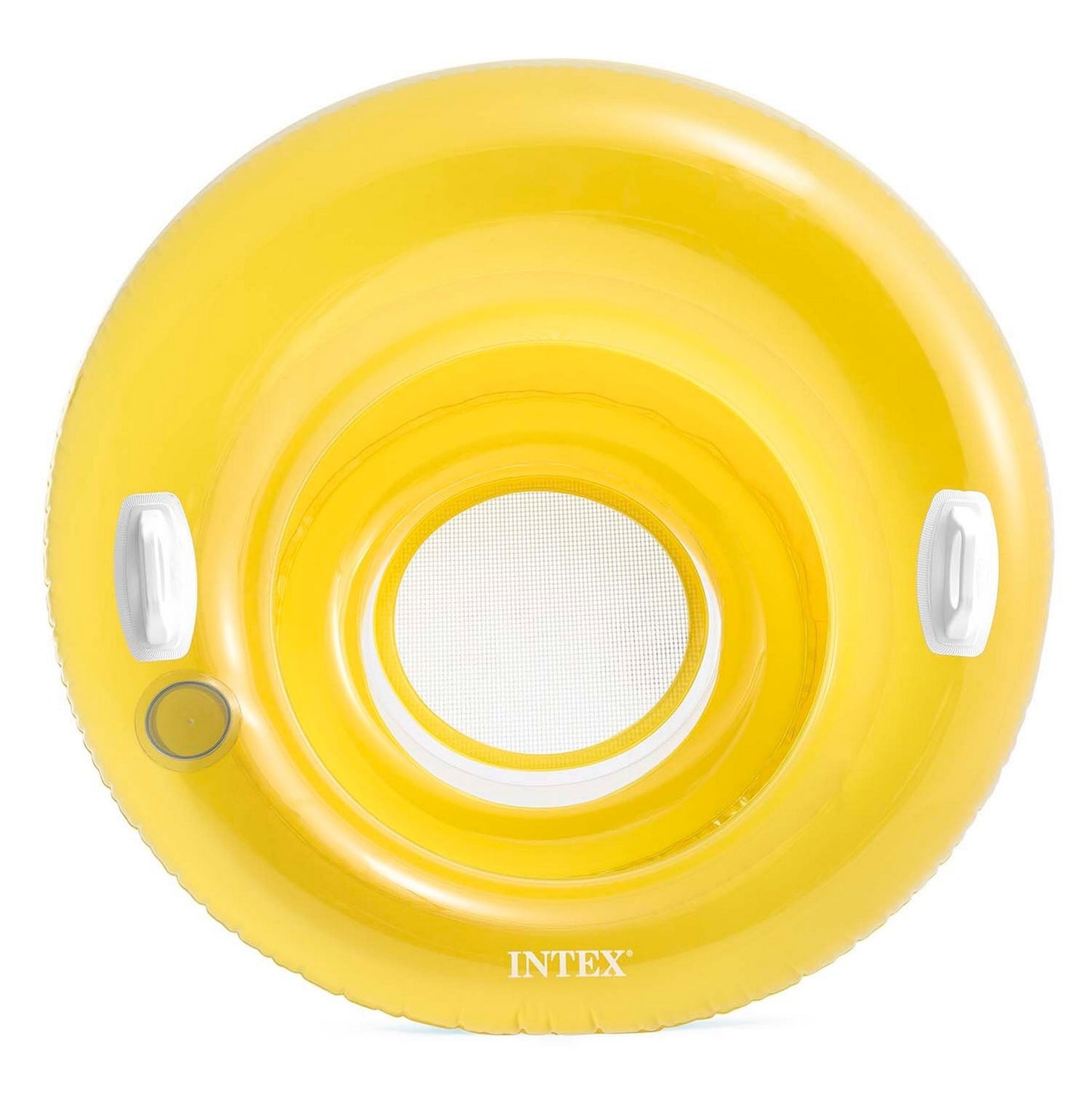 Inflatable chair with handles 119 cm INTEX 58883 yellow