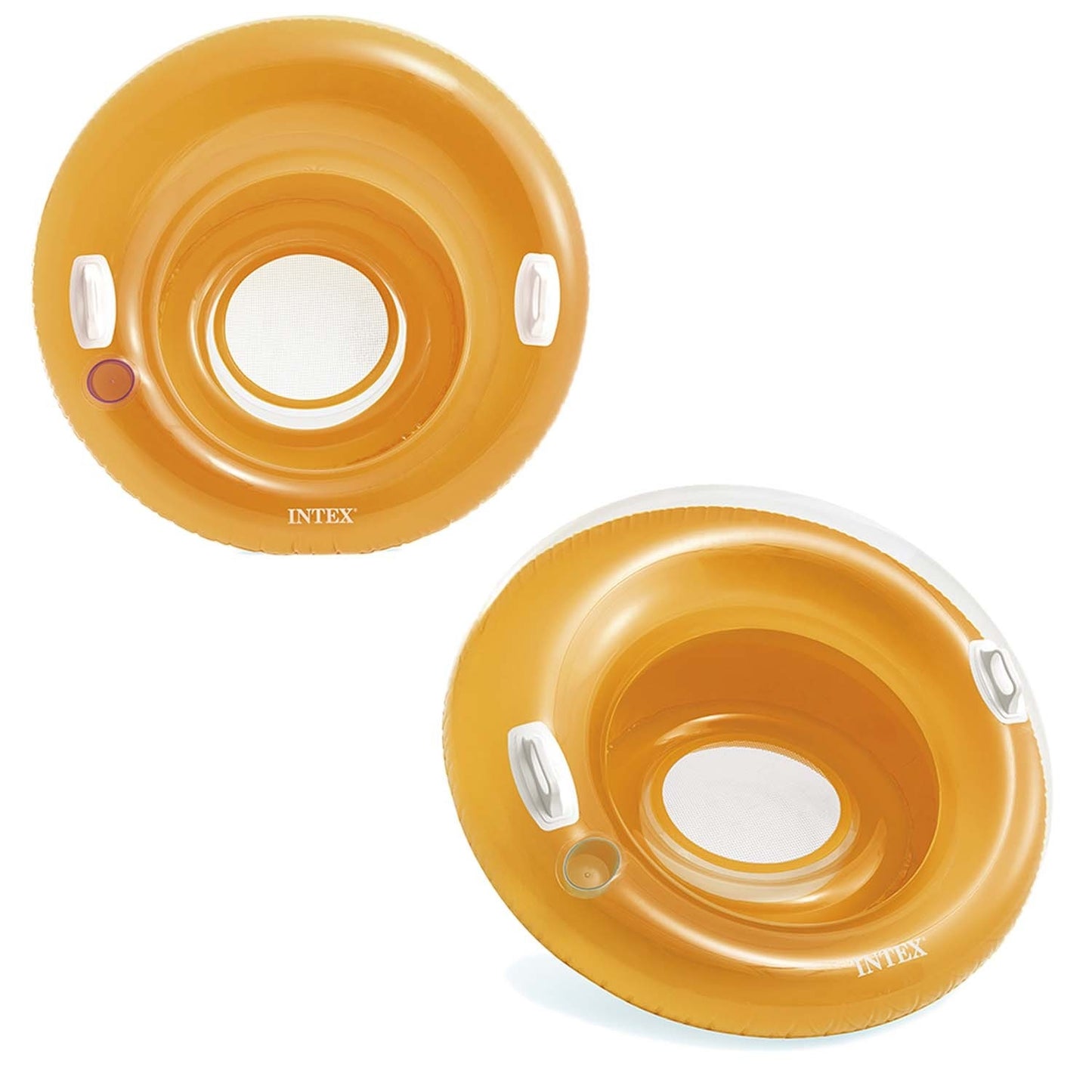 Inflatable chair with handles 119 cm INTEX 58883 yellow