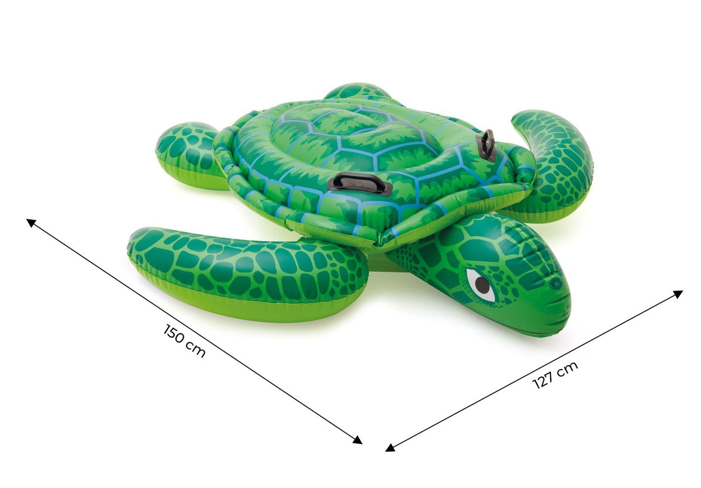 Inflatable children's turtle mattress for swimming INTEX 57524