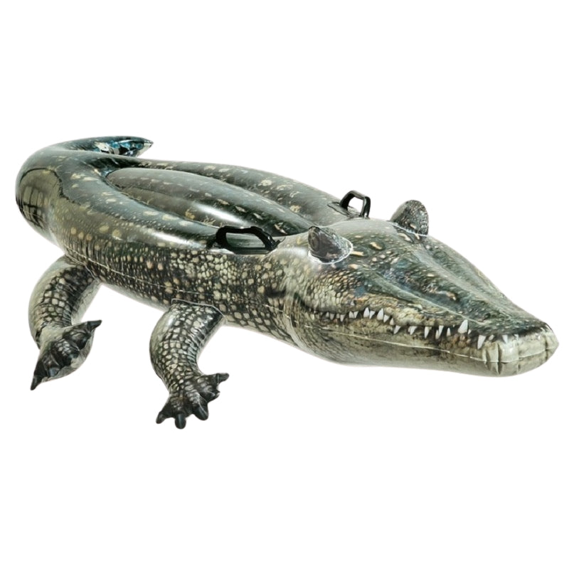 Inflatable crocodile swimming mattress 171 cm INTEX 57551