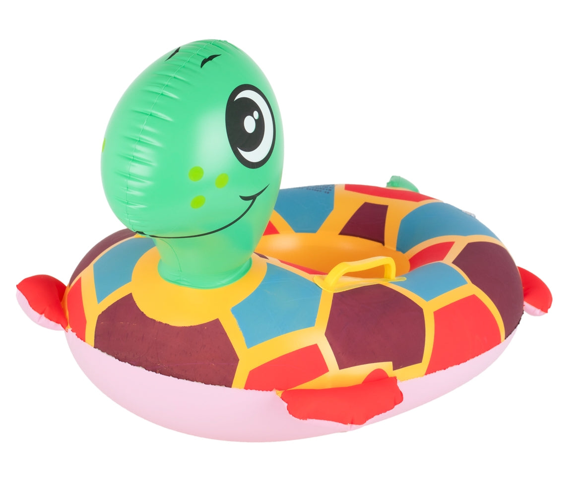 Inflatable dinghy mattress for children turtle