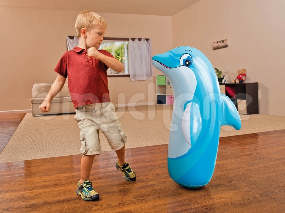 Inflatable dolphin wagon-stand-up INTEX 44669