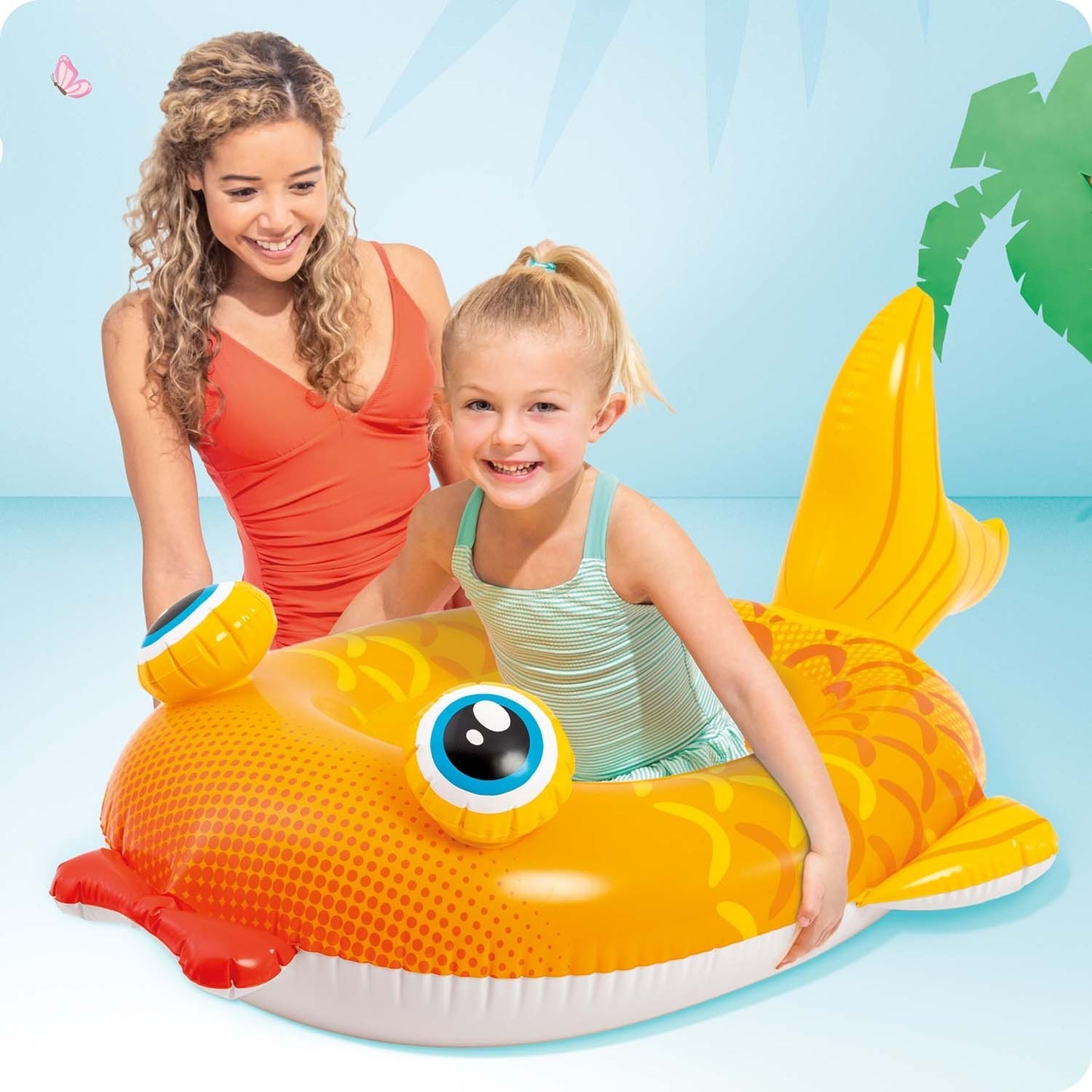 Inflatable fish pontoon INTEX 59380