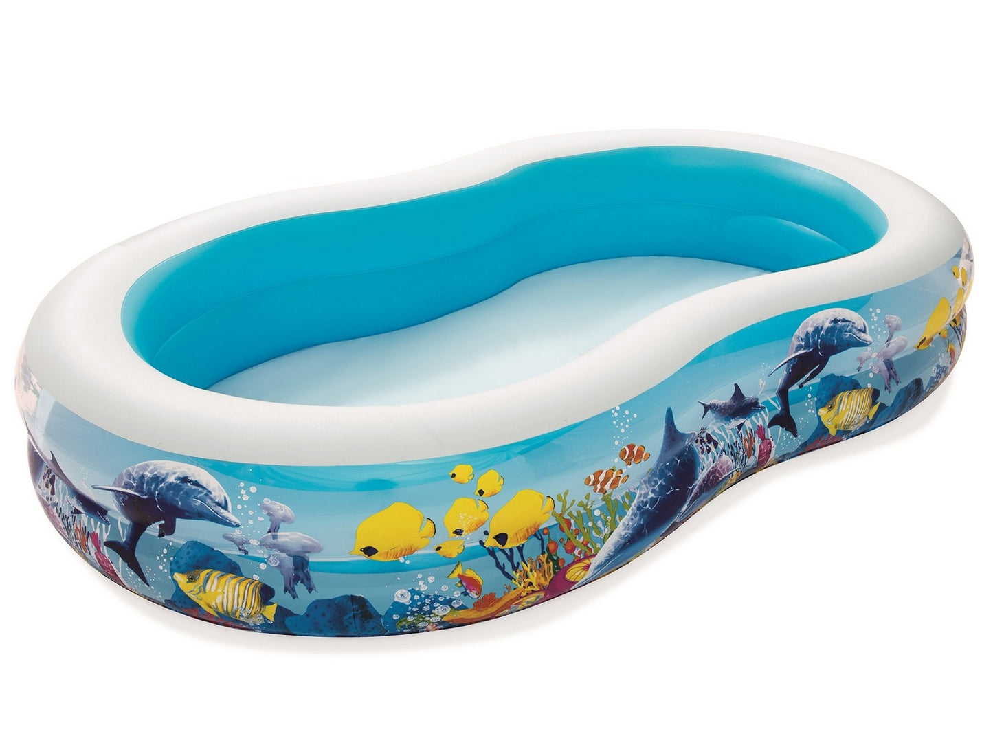 Inflatable fish pool 262 x 157 x 46 cm Bestway 54118