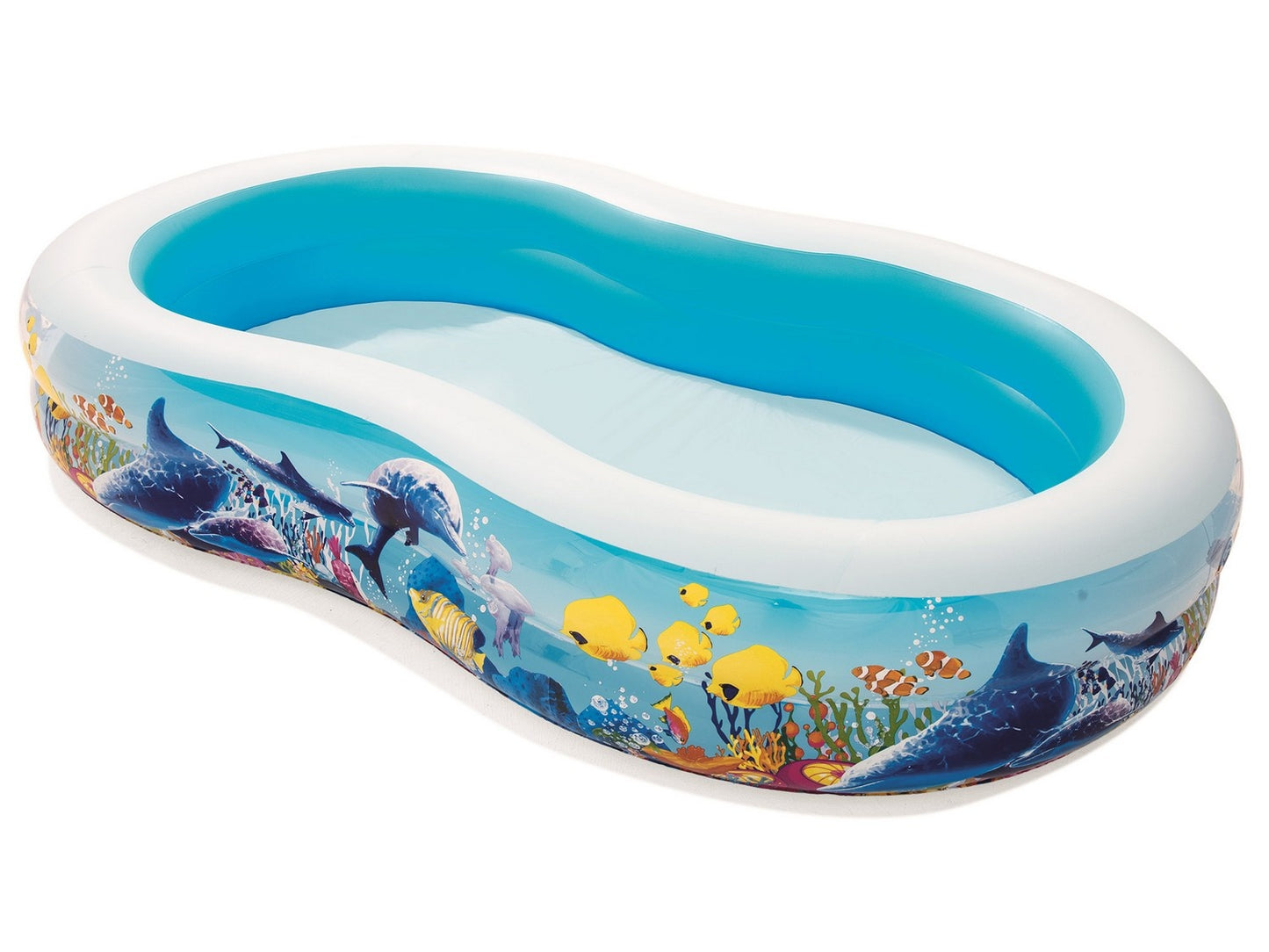 Inflatable fish pool 262 x 157 x 46 cm Bestway 54118