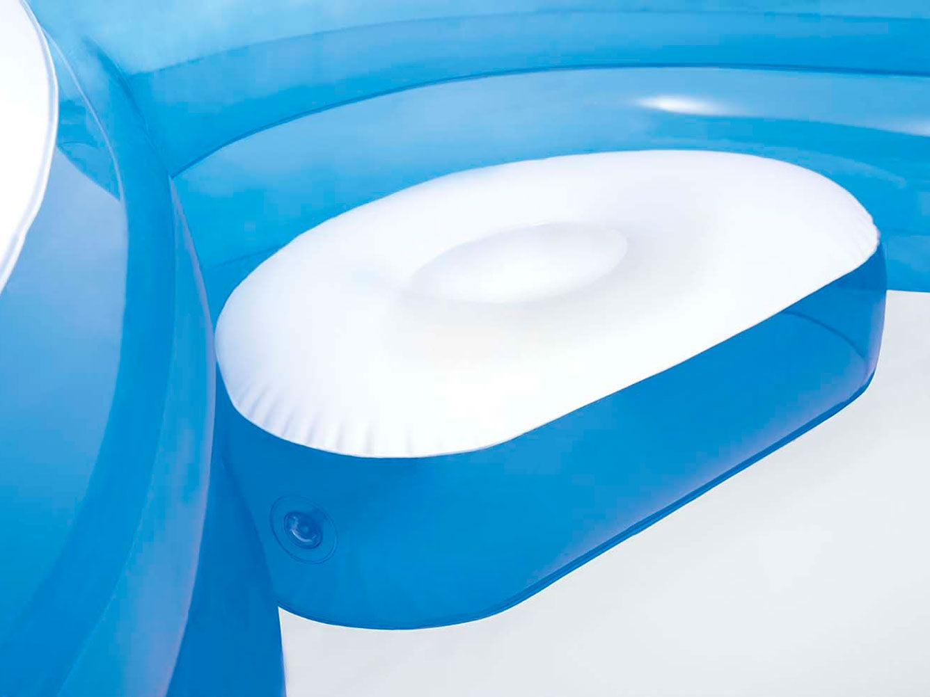 Inflatable garden pool with seats 229x229cm Intex 56475