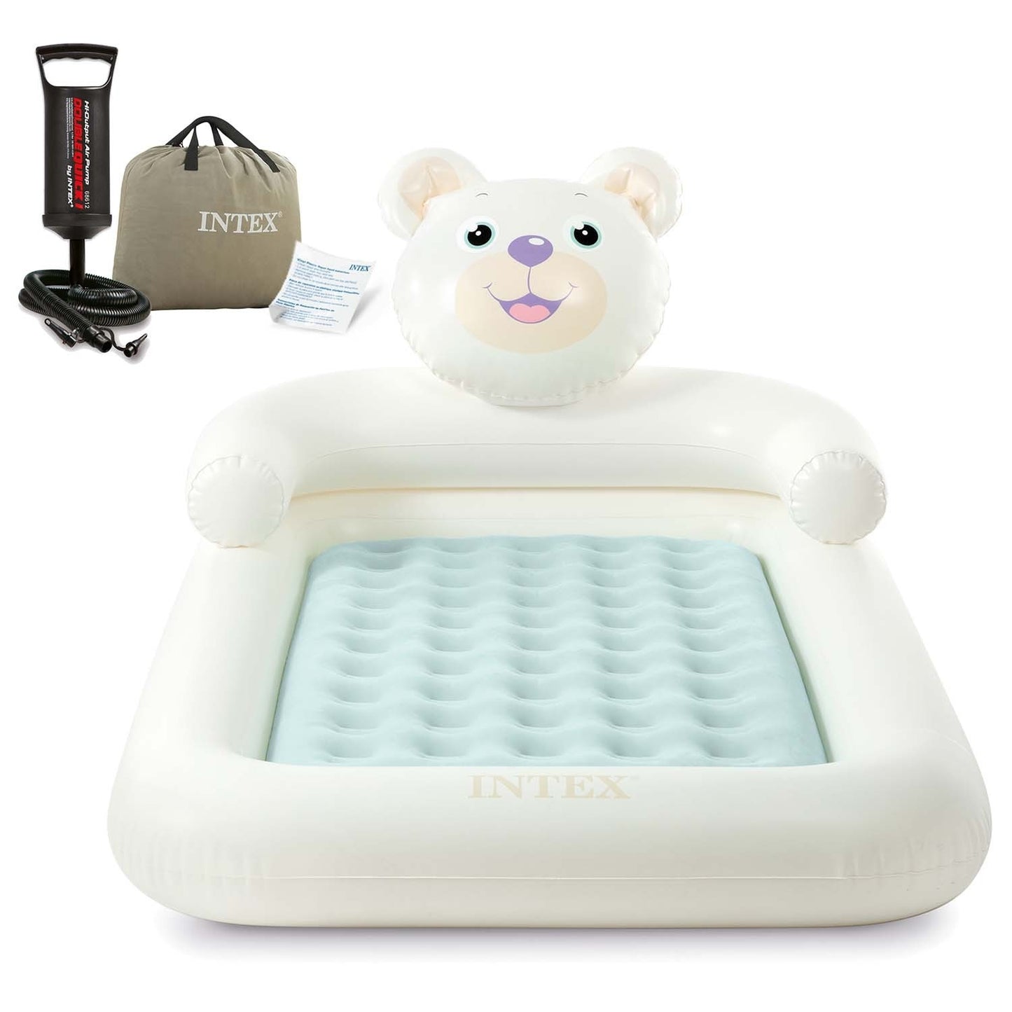 Inflatable mattress 178x114x71 cm with INTEX 66814NP piston pump