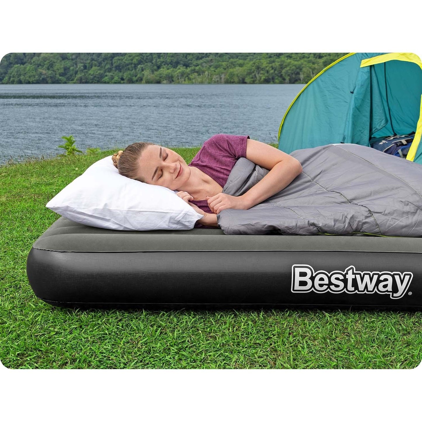 Inflatable mattress 185x76x25 cm single Bestway 6713K